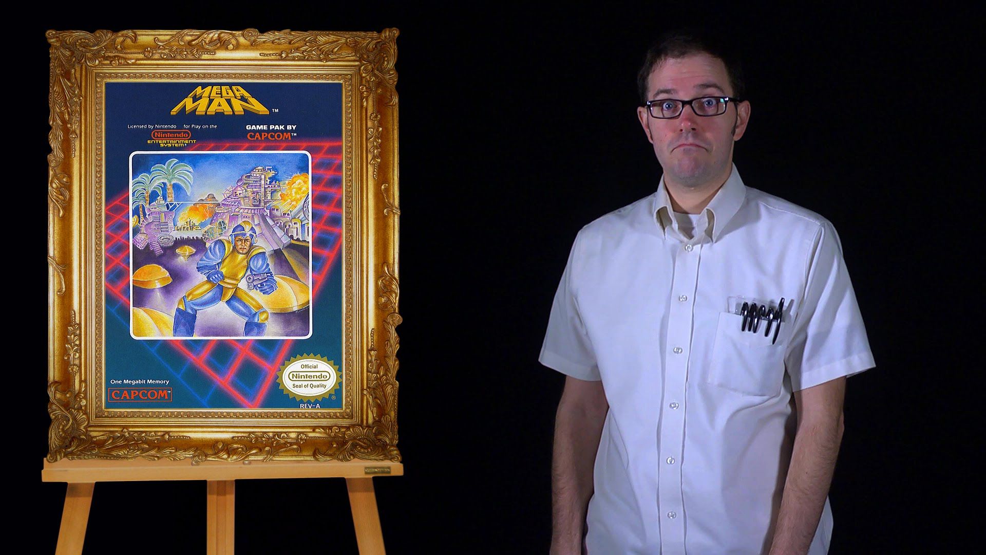 The Angry Video Game Nerd background