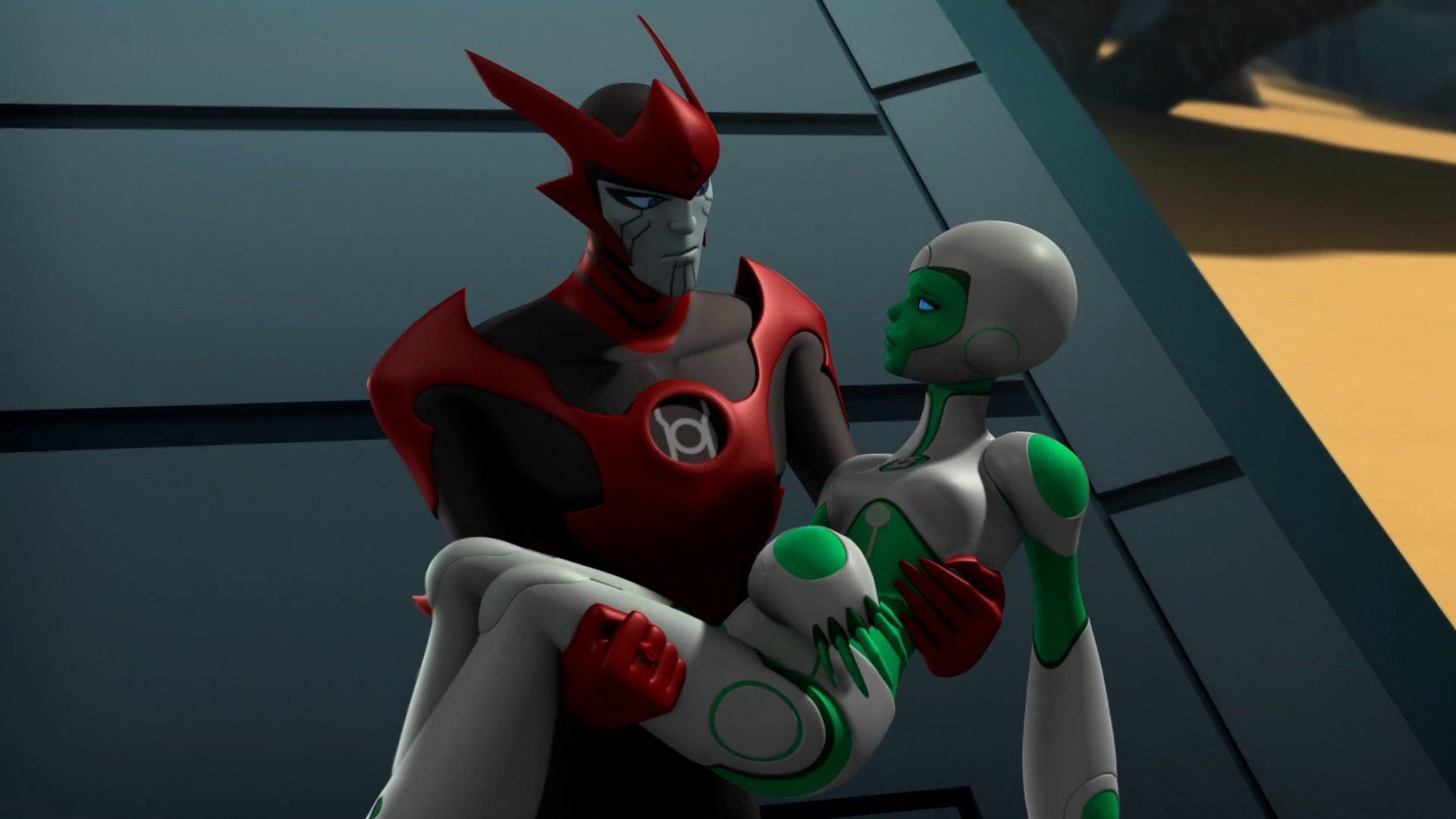 Green Lantern: The Animated Series background