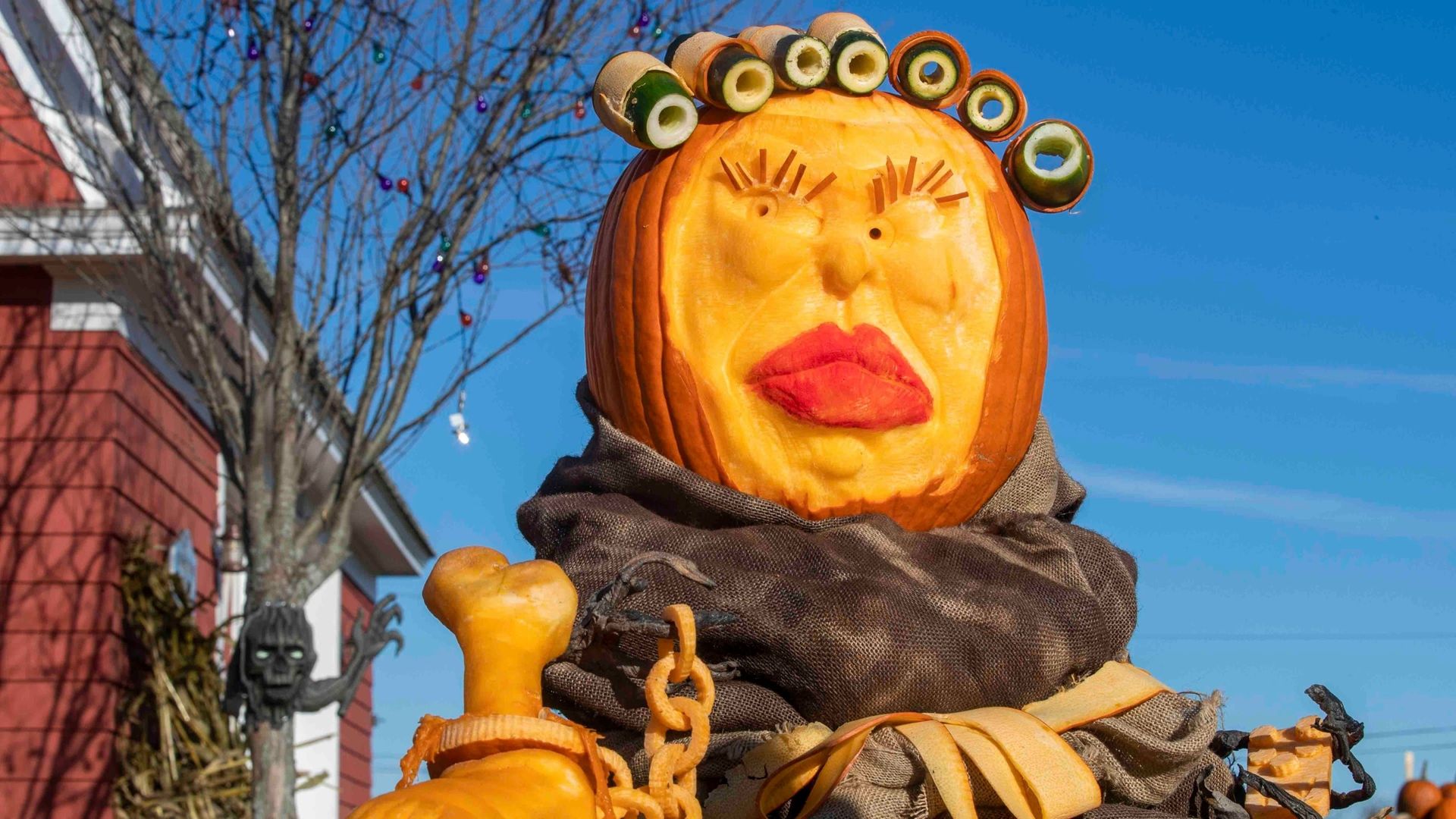 Outrageous Pumpkins background