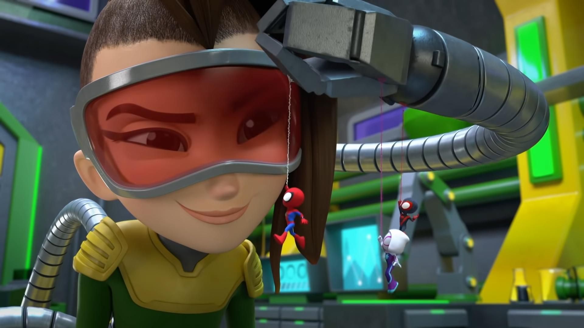 Spidey and His Amazing Friends background