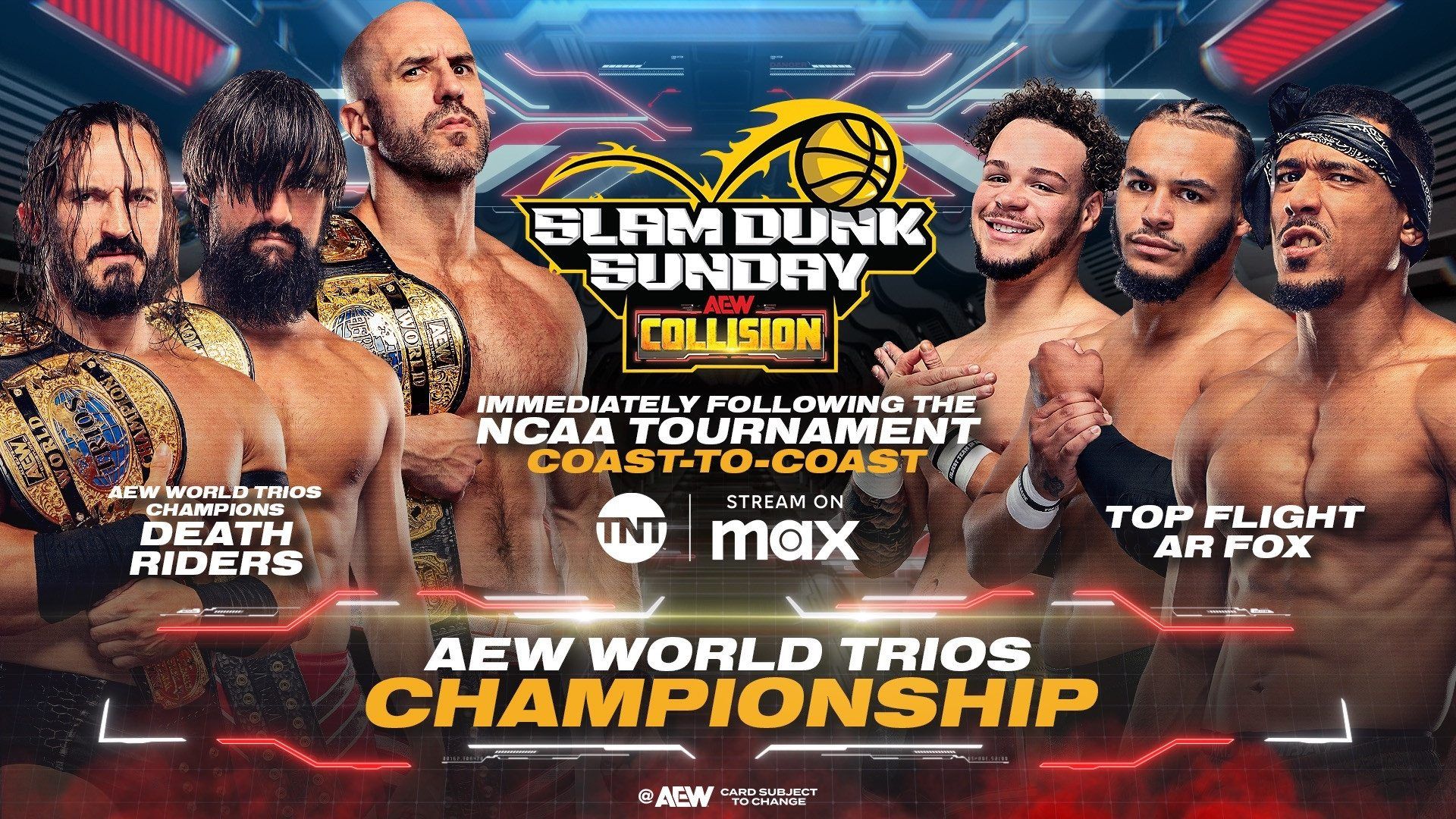 AEW Collision background