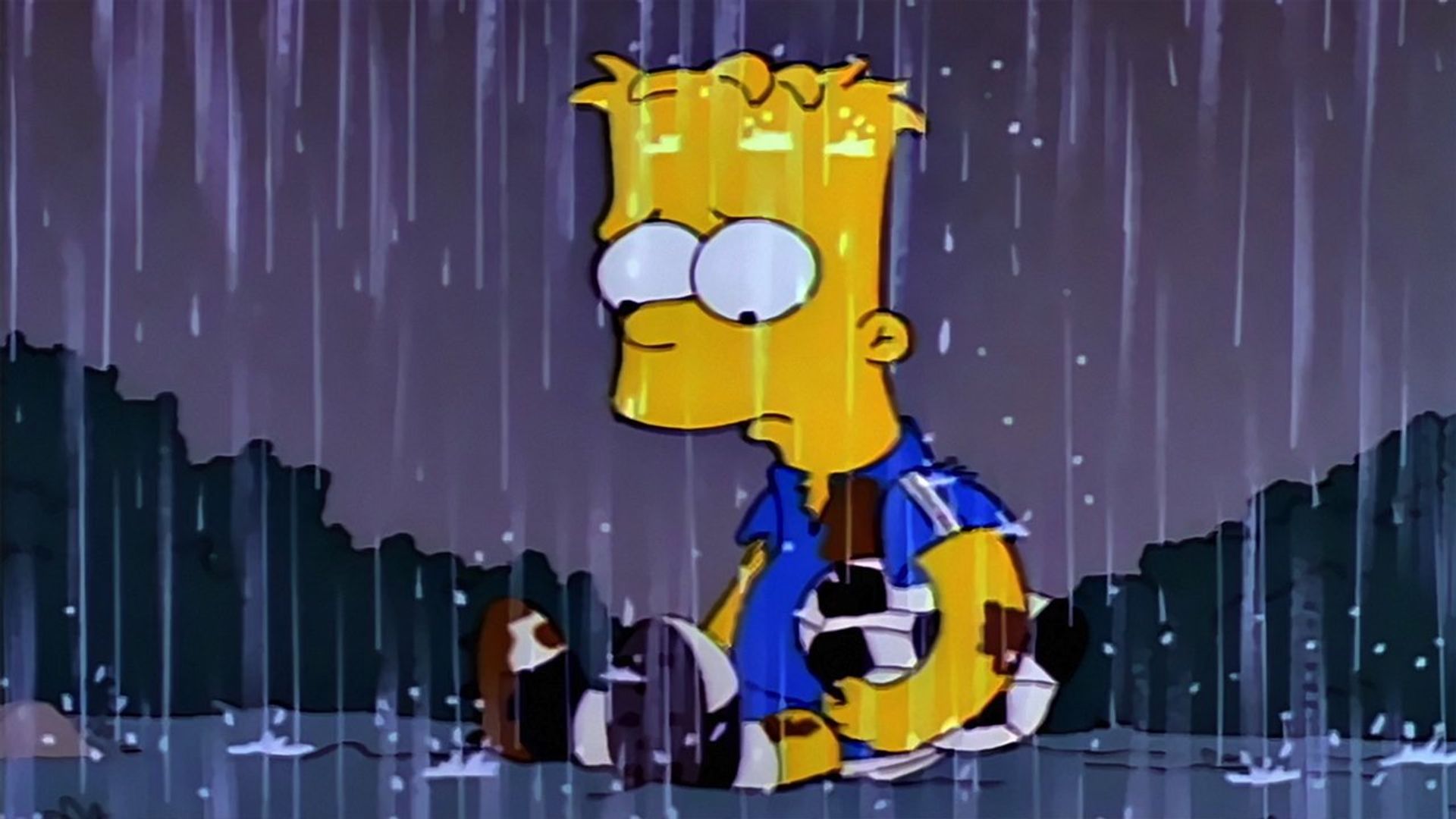The Simpsons background