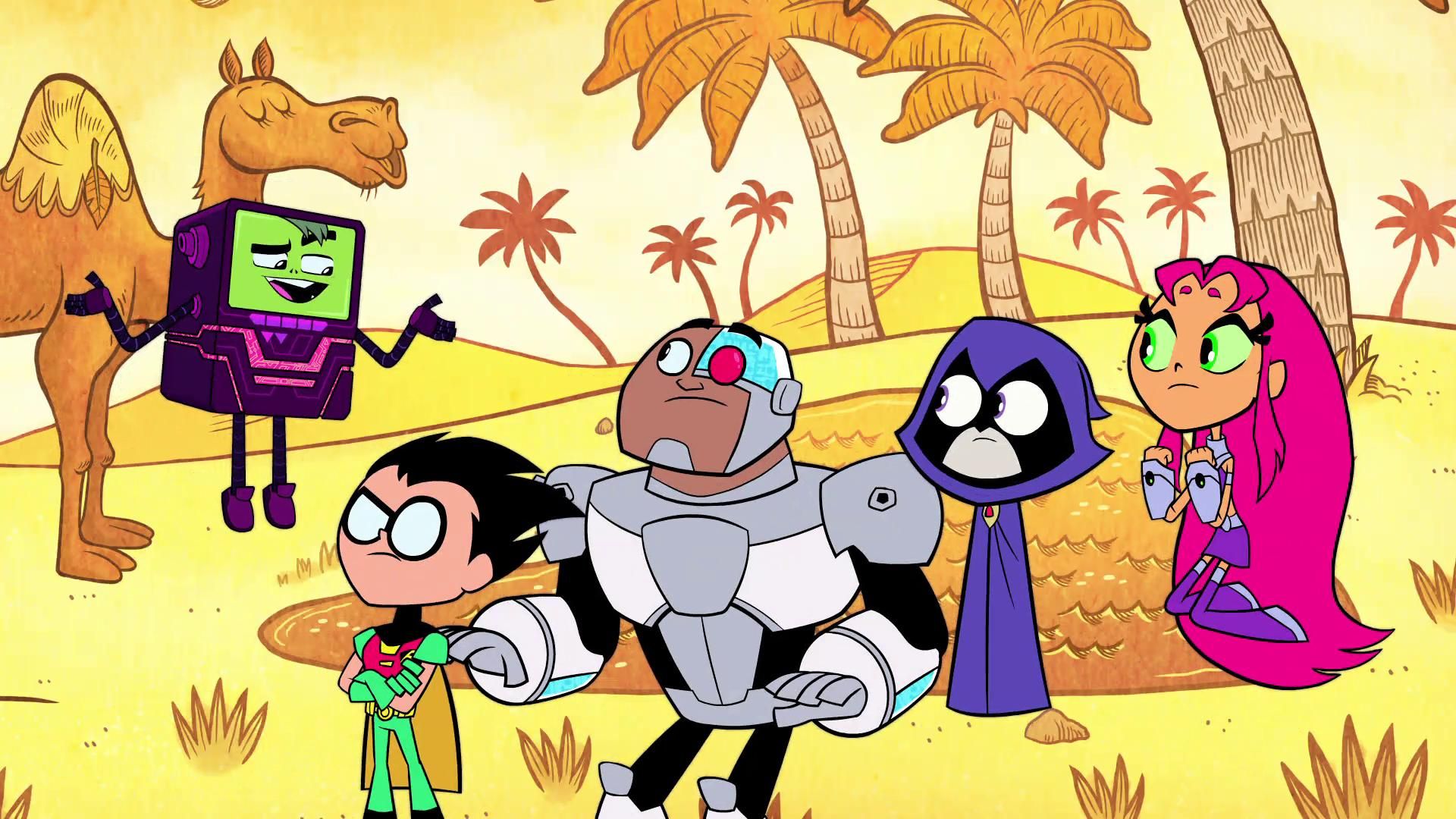 Teen Titans Go! background