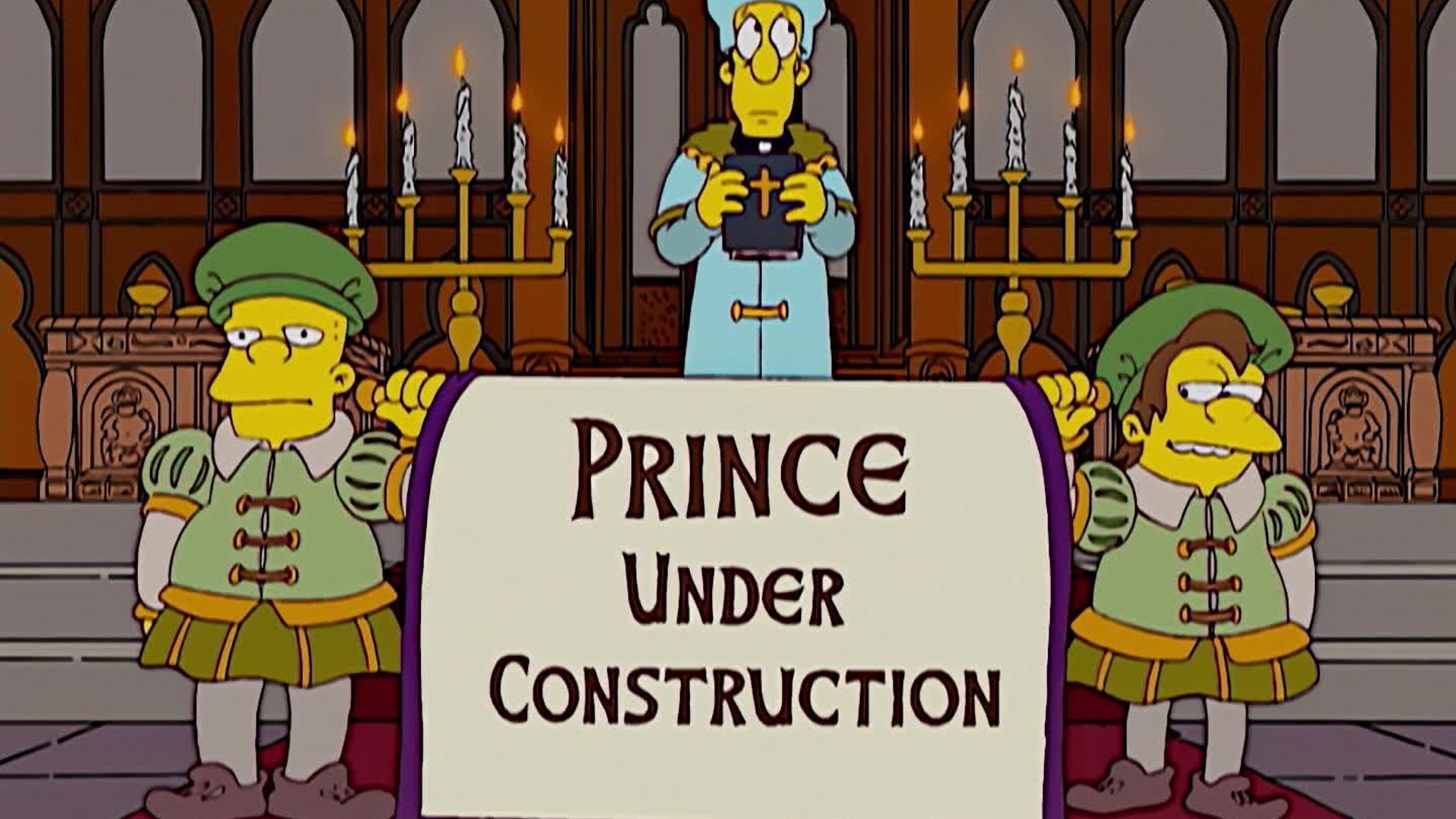 The Simpsons background