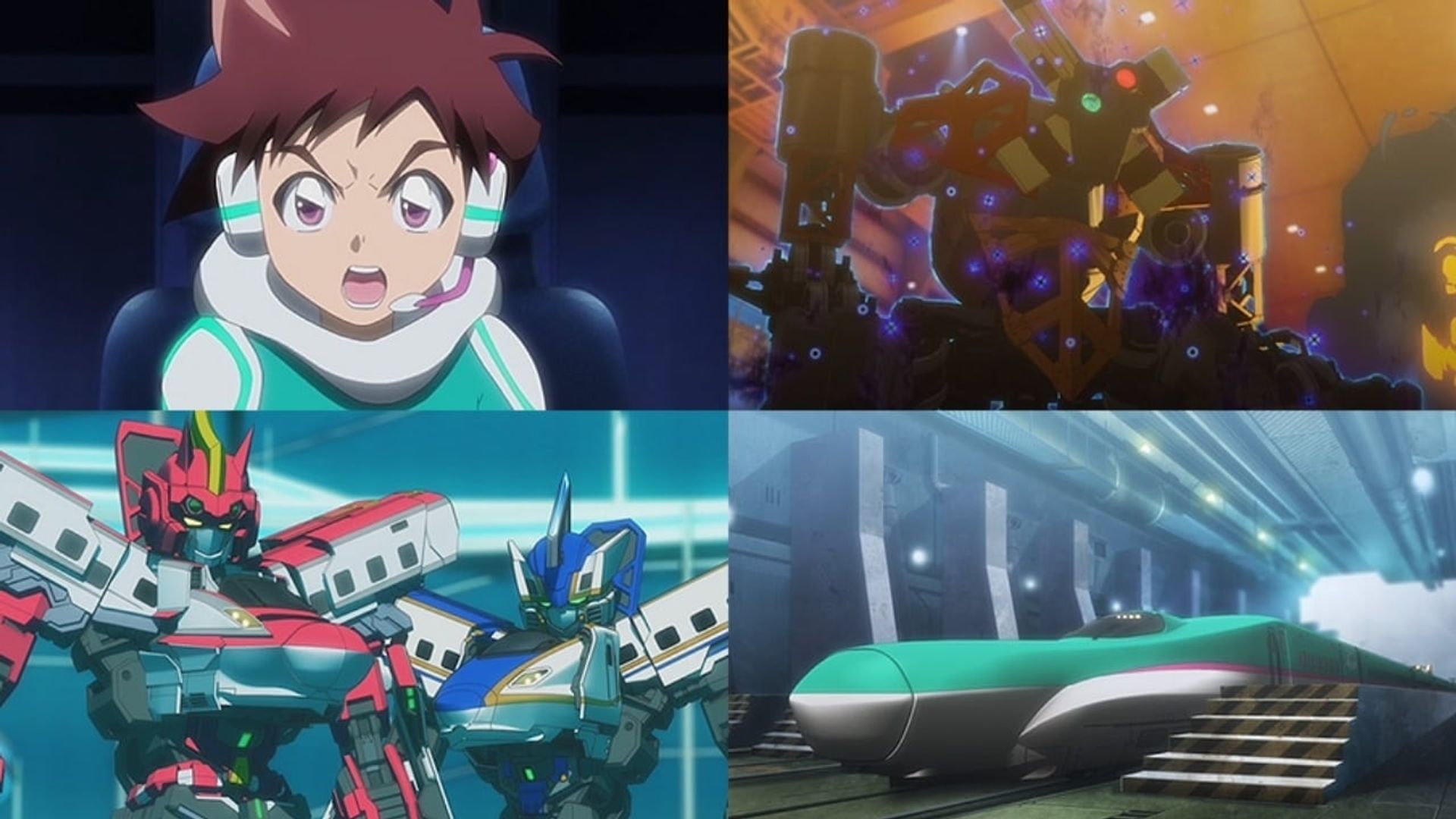 Shinkansen Henkei Robo Shinkarion background