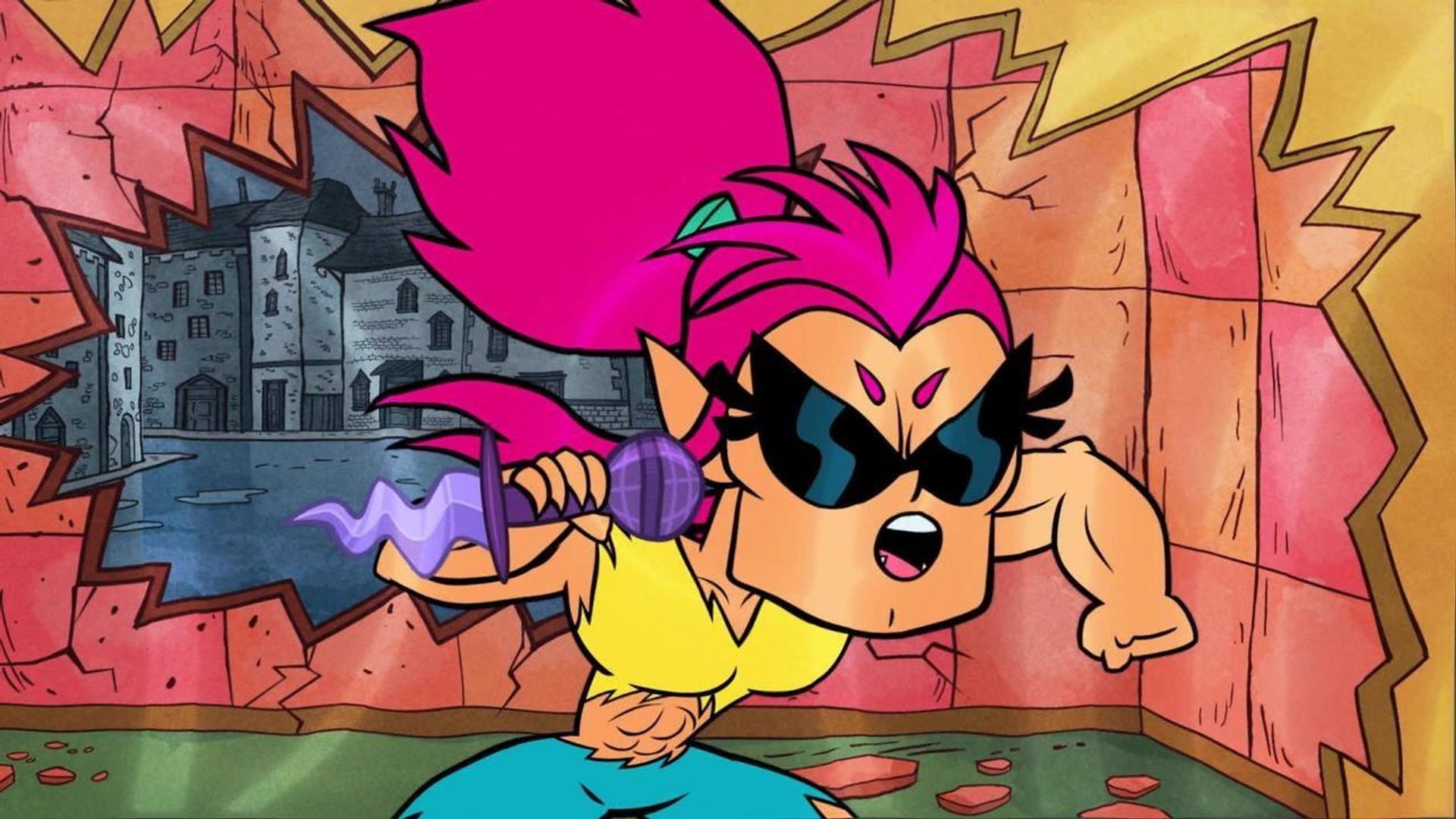 Teen Titans Go! background