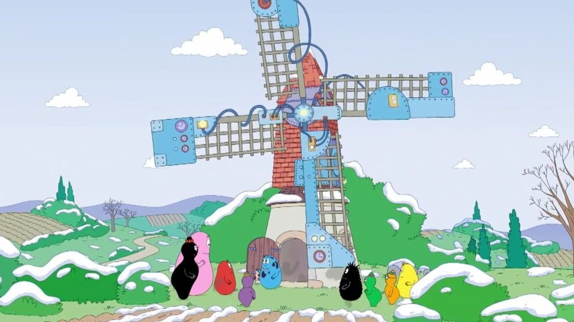 Barbapapa - One Big Happy Family background