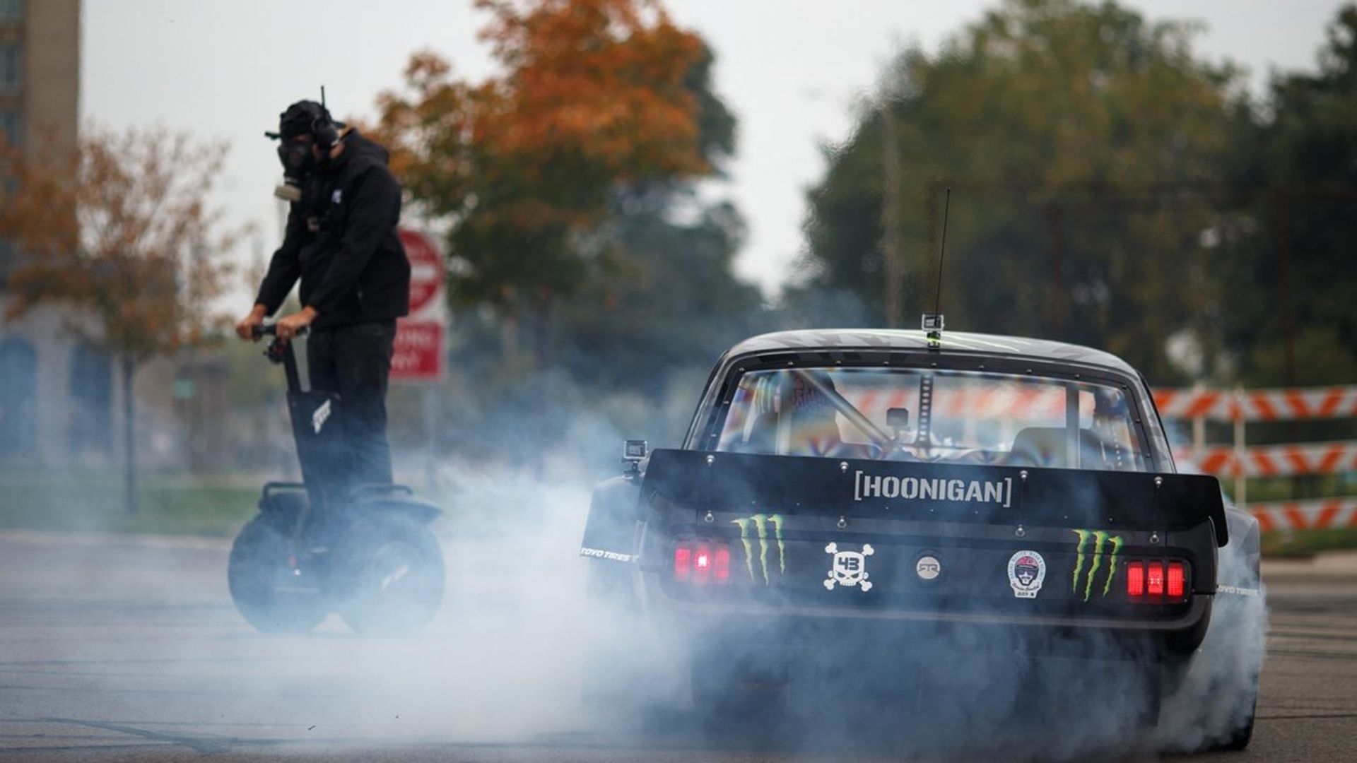 The Gymkhana Files background