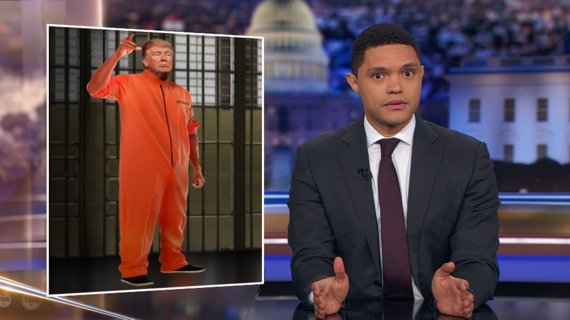 The Daily Show background