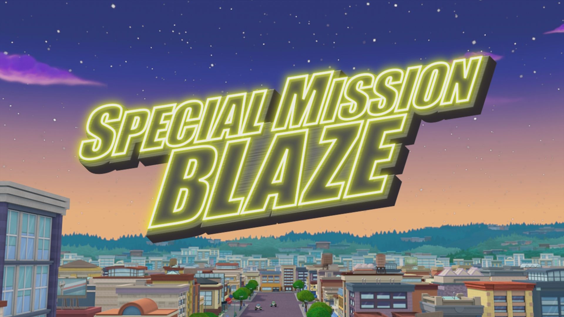 Blaze and the Monster Machines background