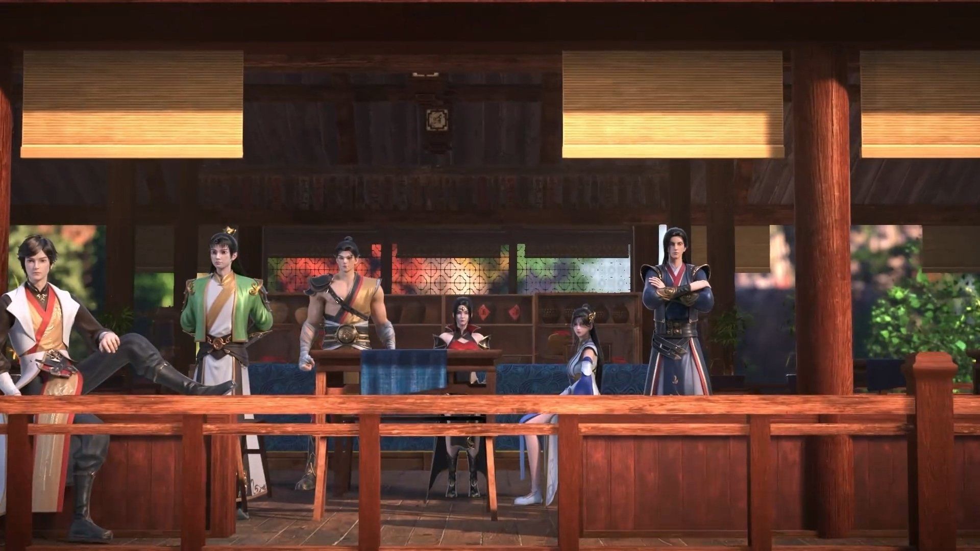 Legend of Xianwu background