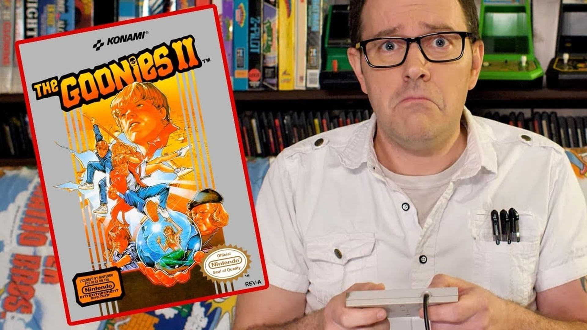 The Angry Video Game Nerd background