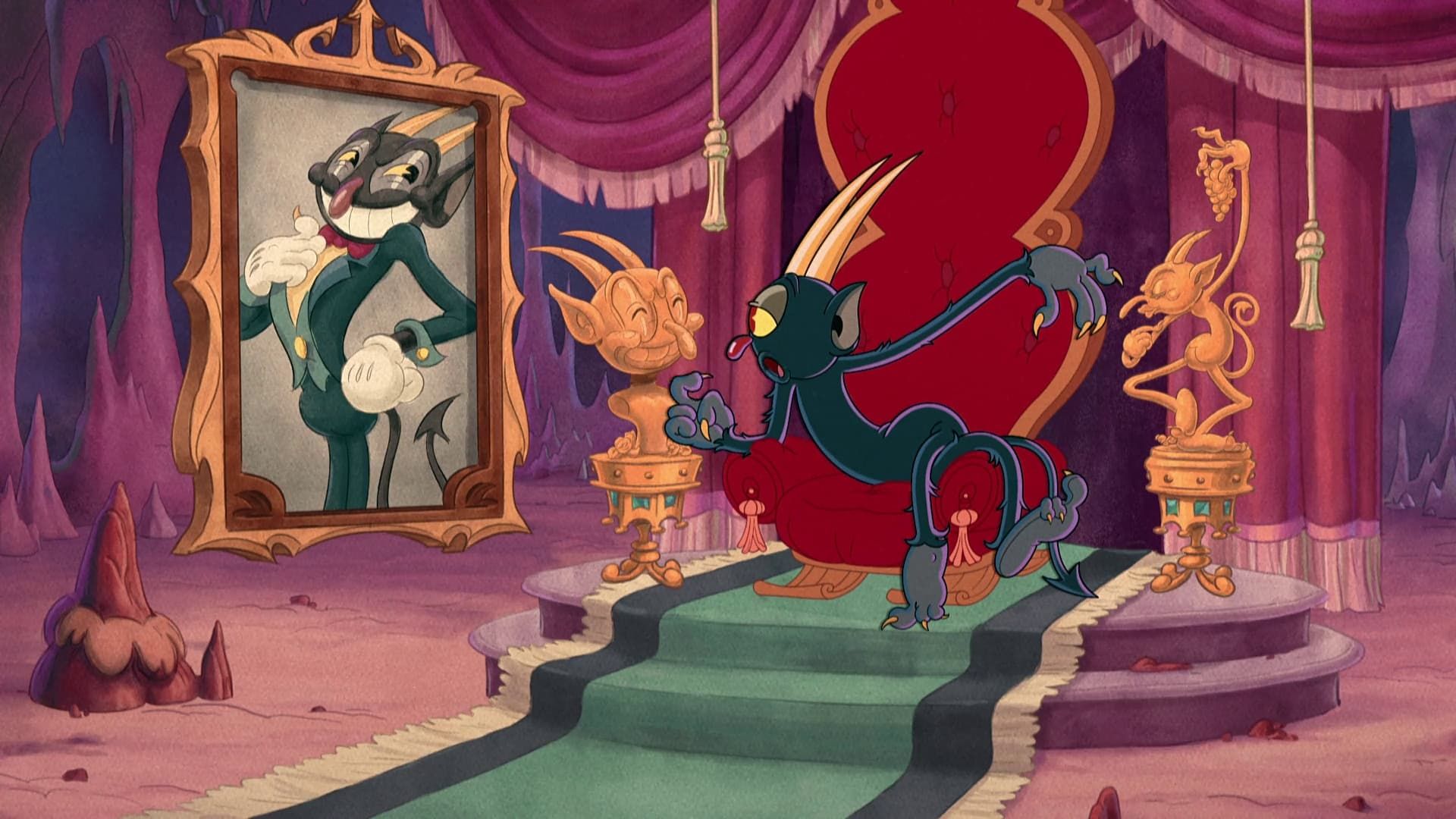 The Cuphead Show! background
