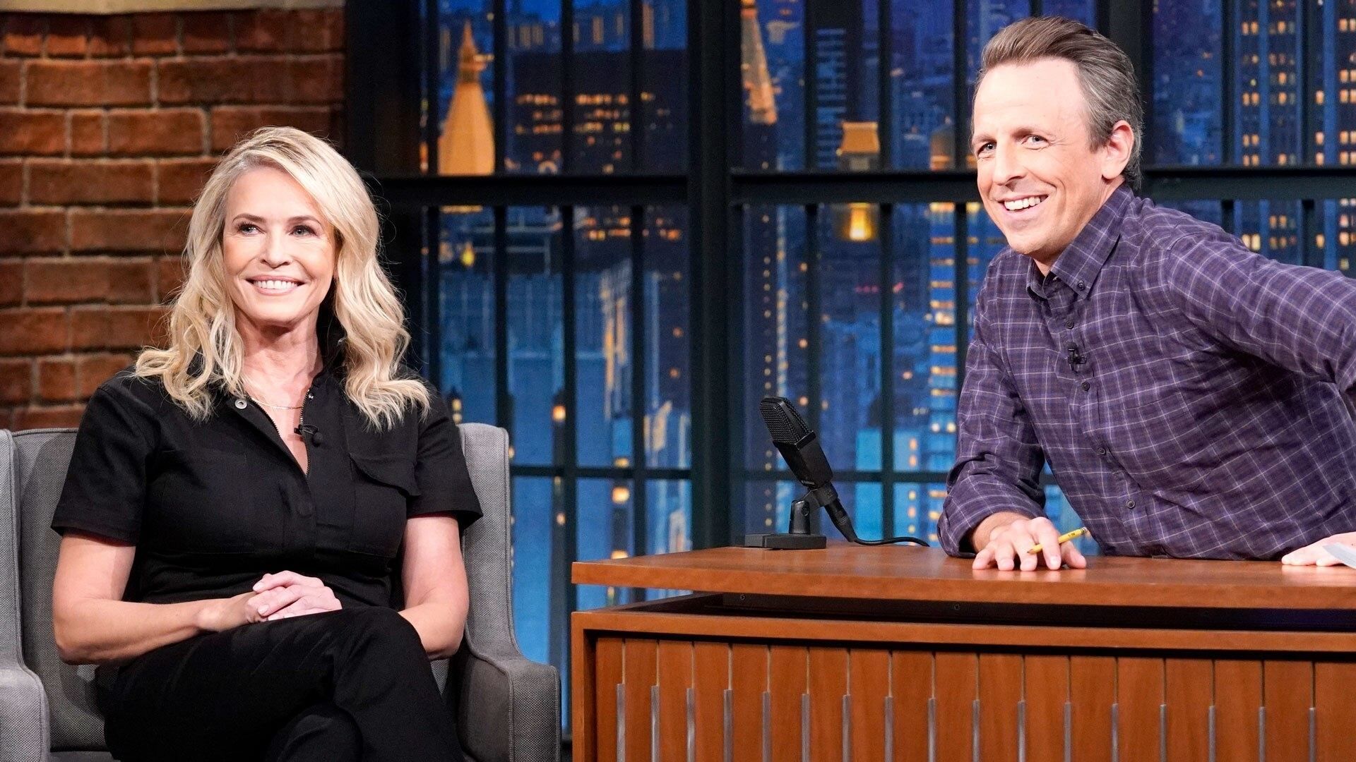 Late Night with Seth Meyers background