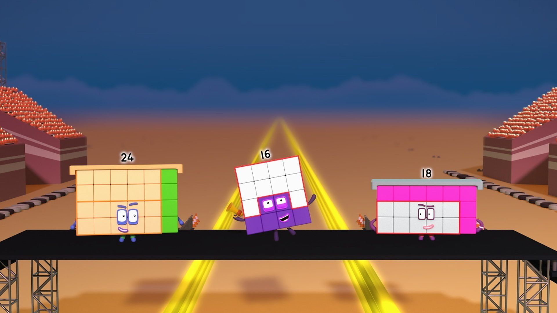 Numberblocks background