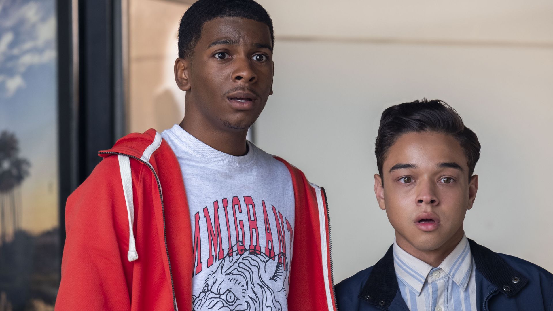On My Block background