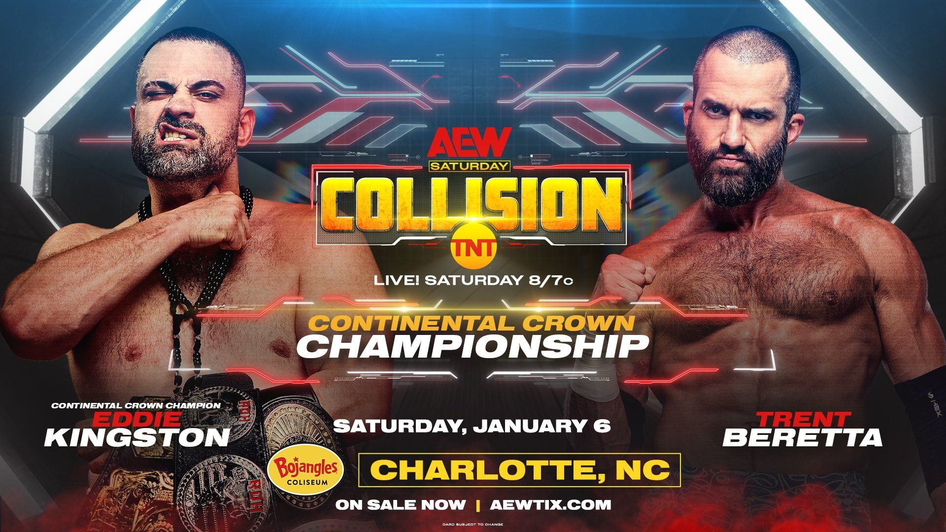 AEW Collision background