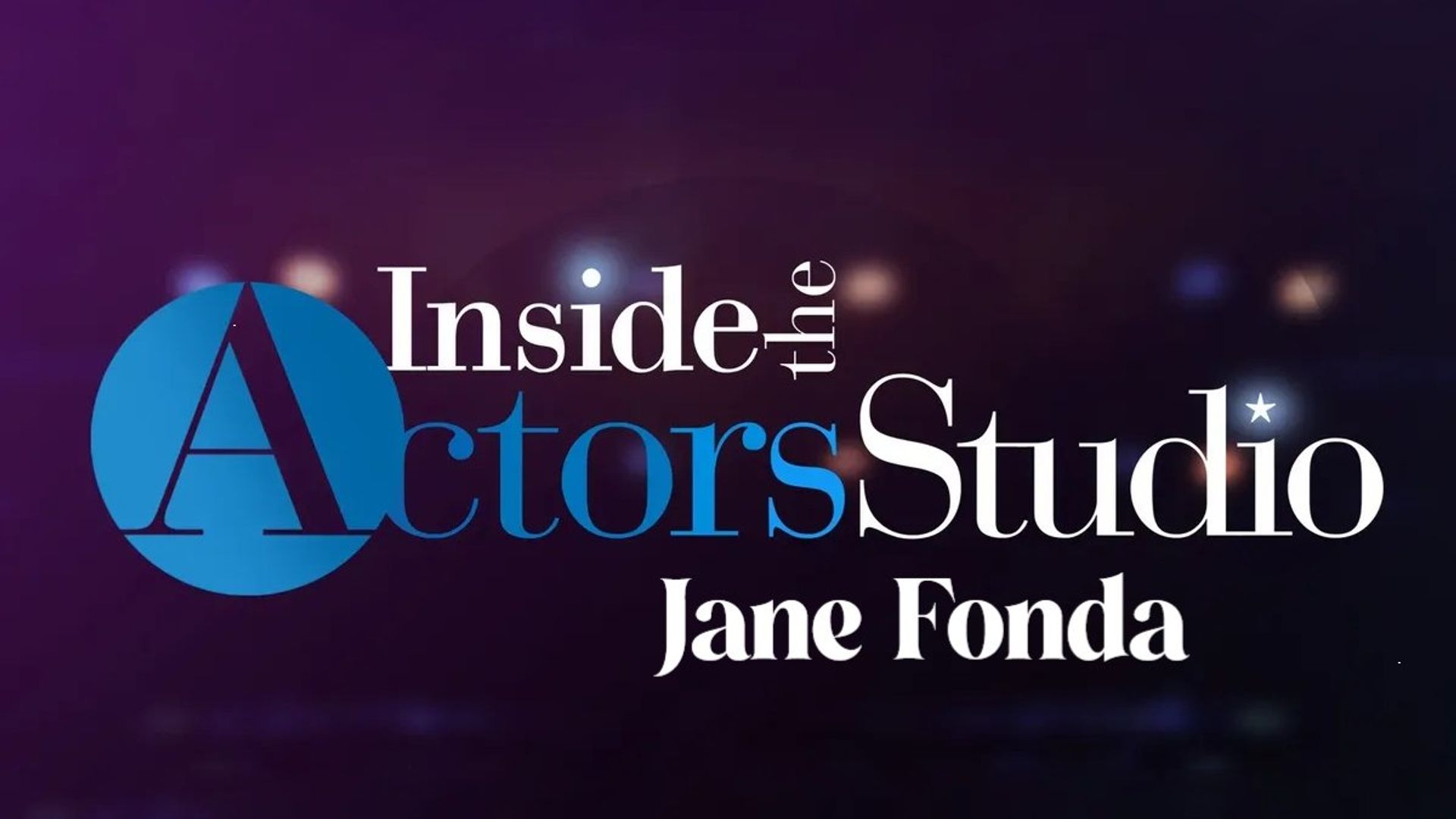 Inside the Actors Studio background