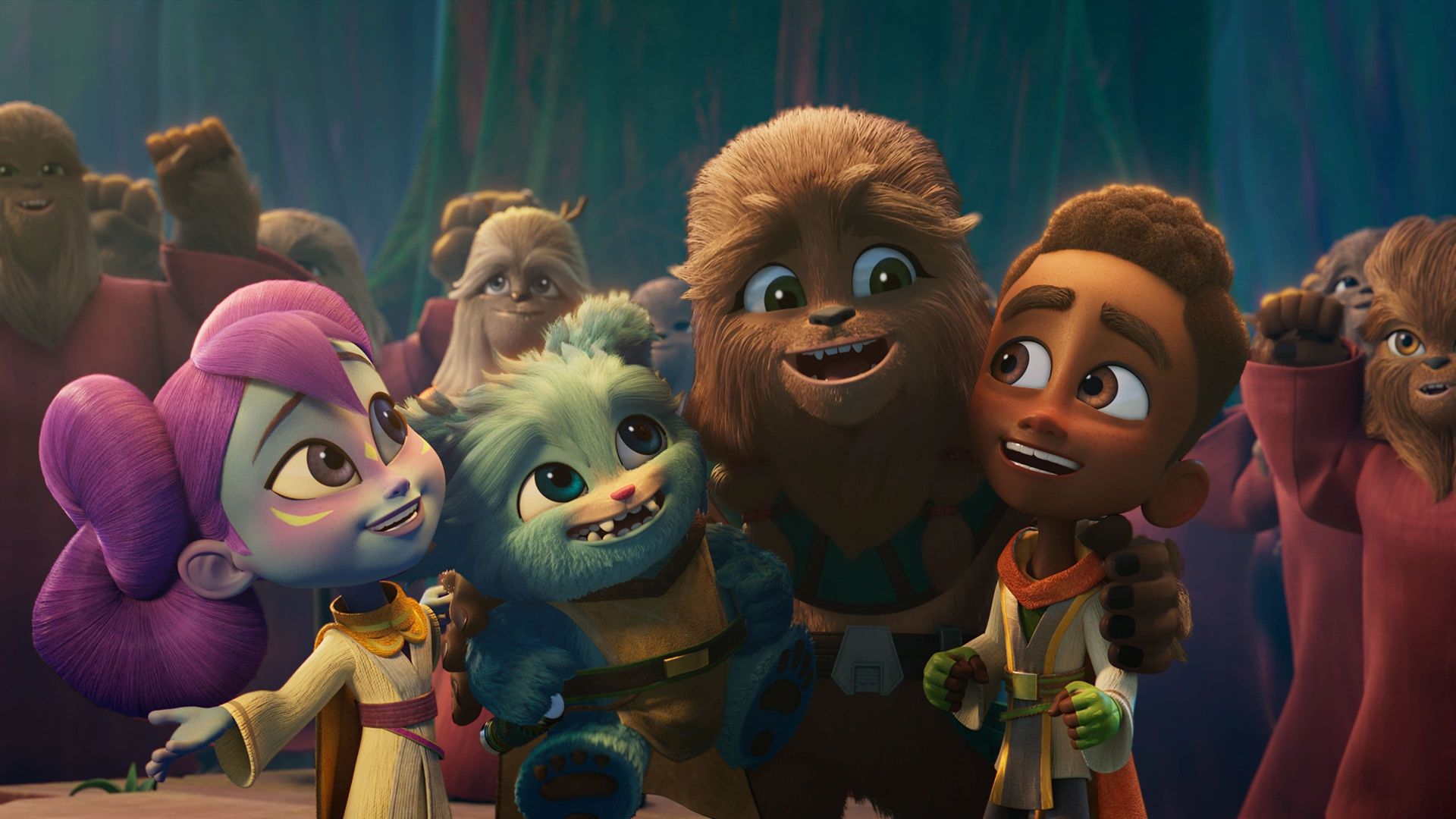Young Jedi Adventures background