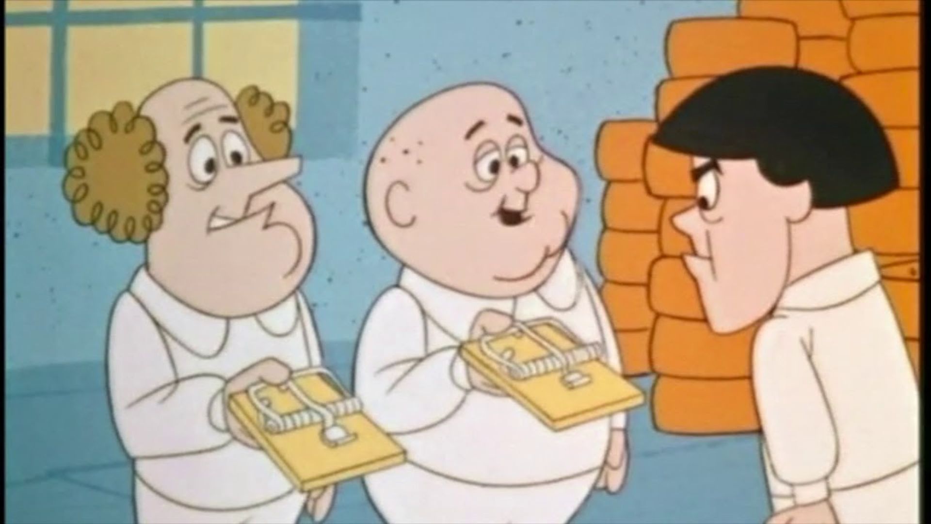The New 3 Stooges background