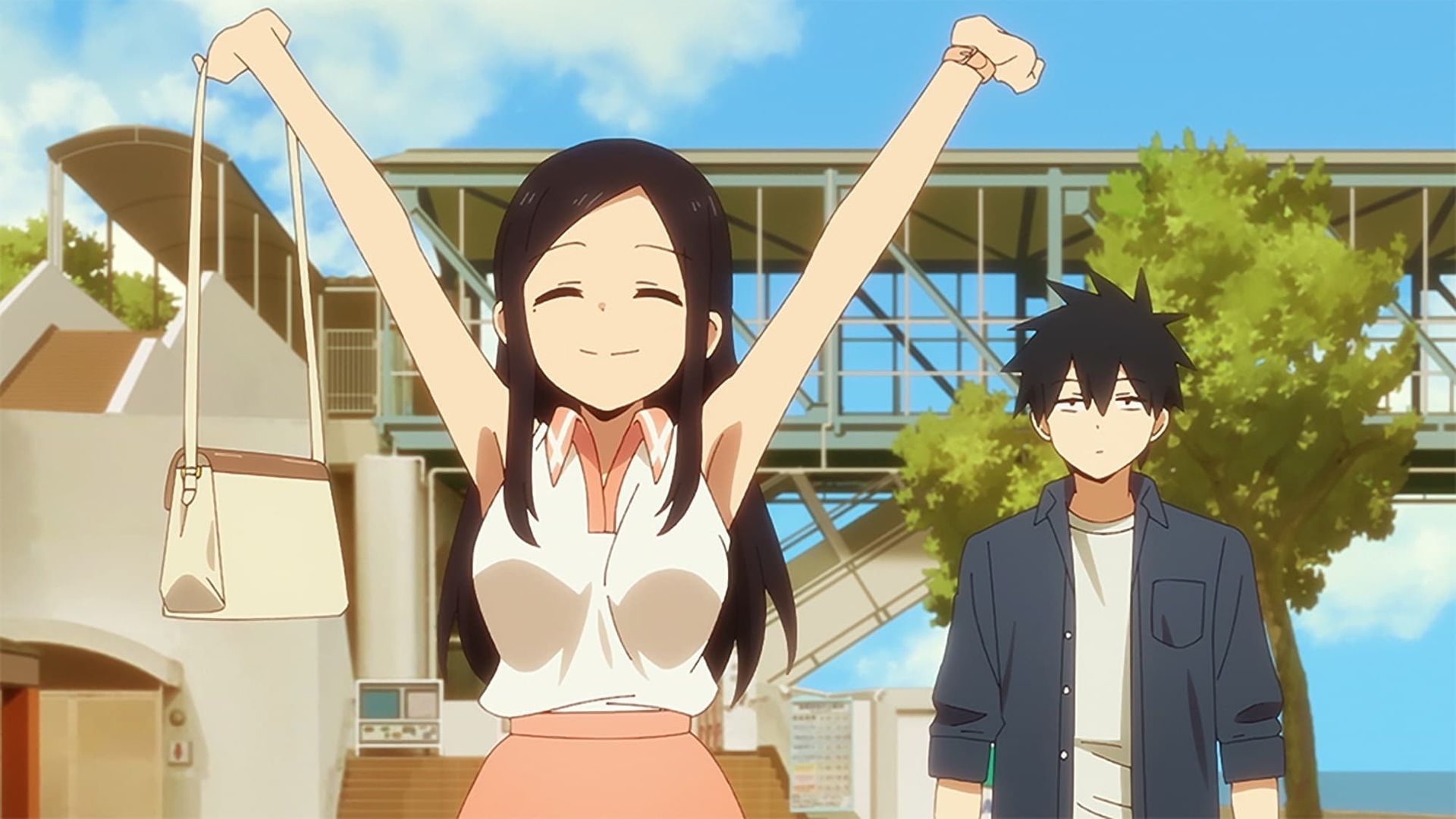 Senpai ga Uzai Kouhai no Hanashi background