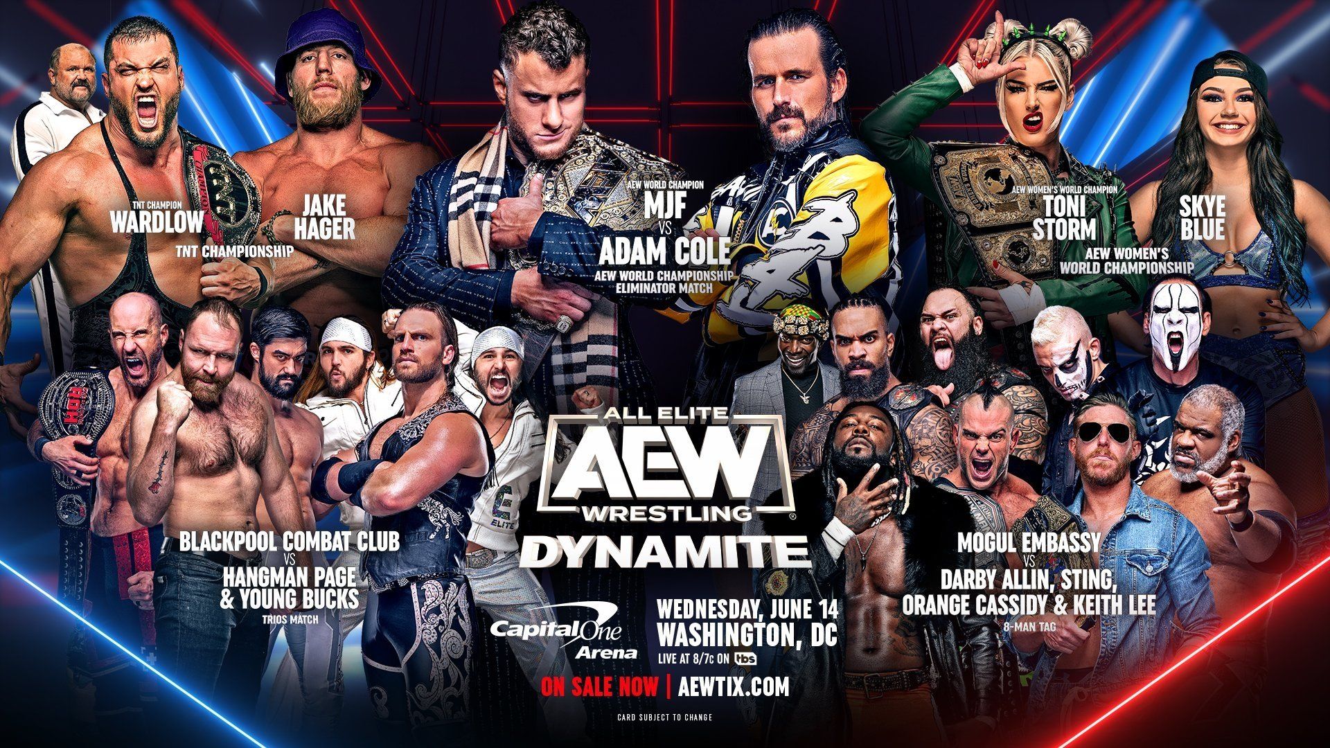 All Elite Wrestling: Dynamite background