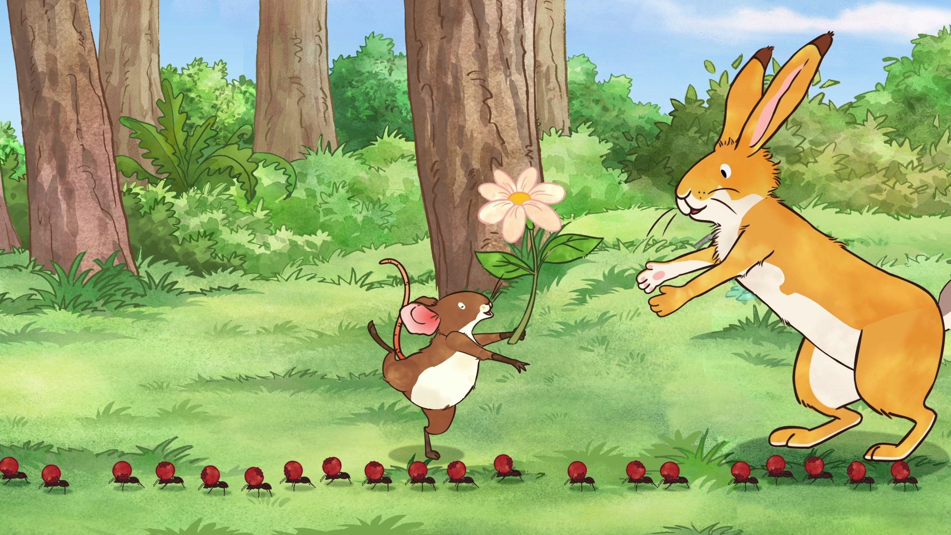 Guess How Much I Love You: The Adventures of Little Nutbrown Hare background