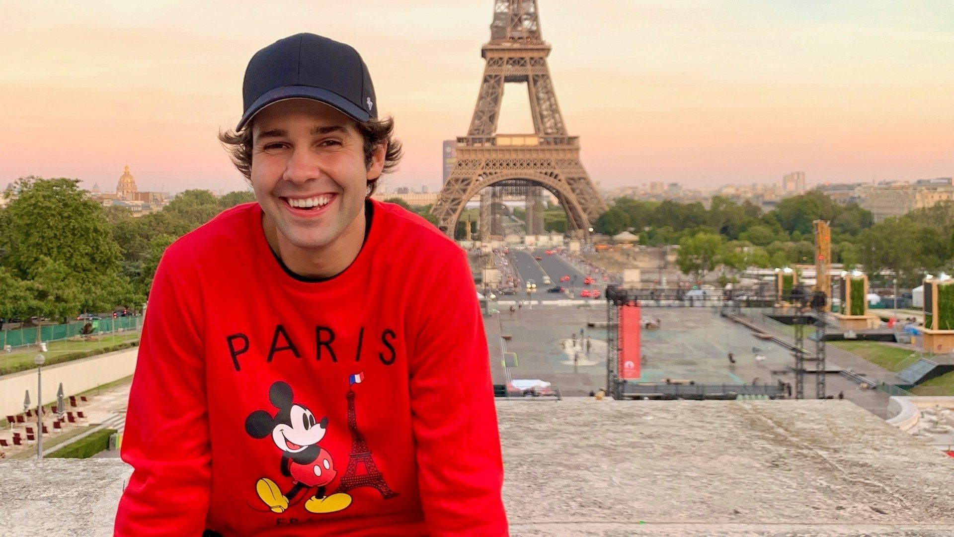 Discovering David Dobrik background