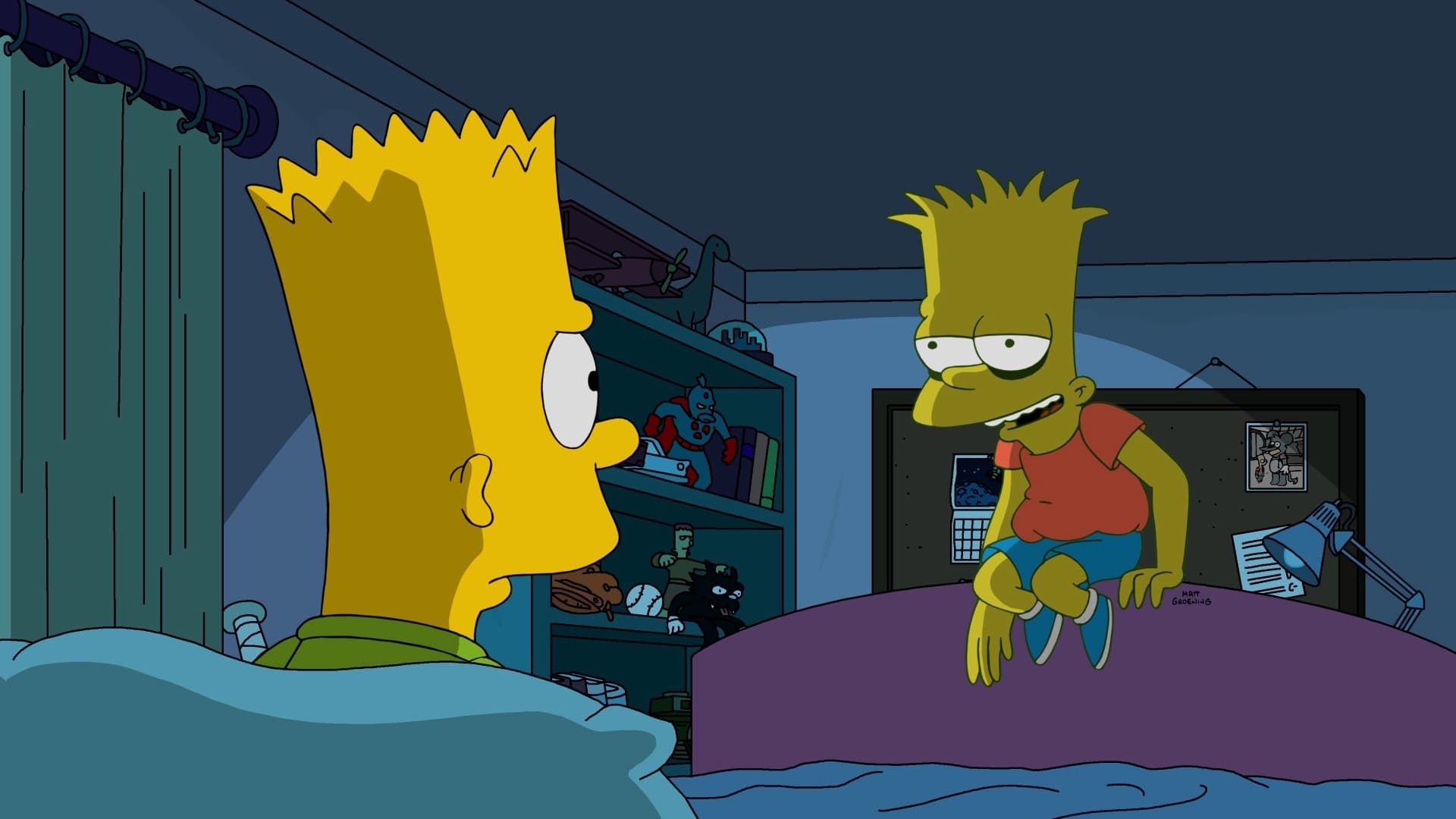 The Simpsons background