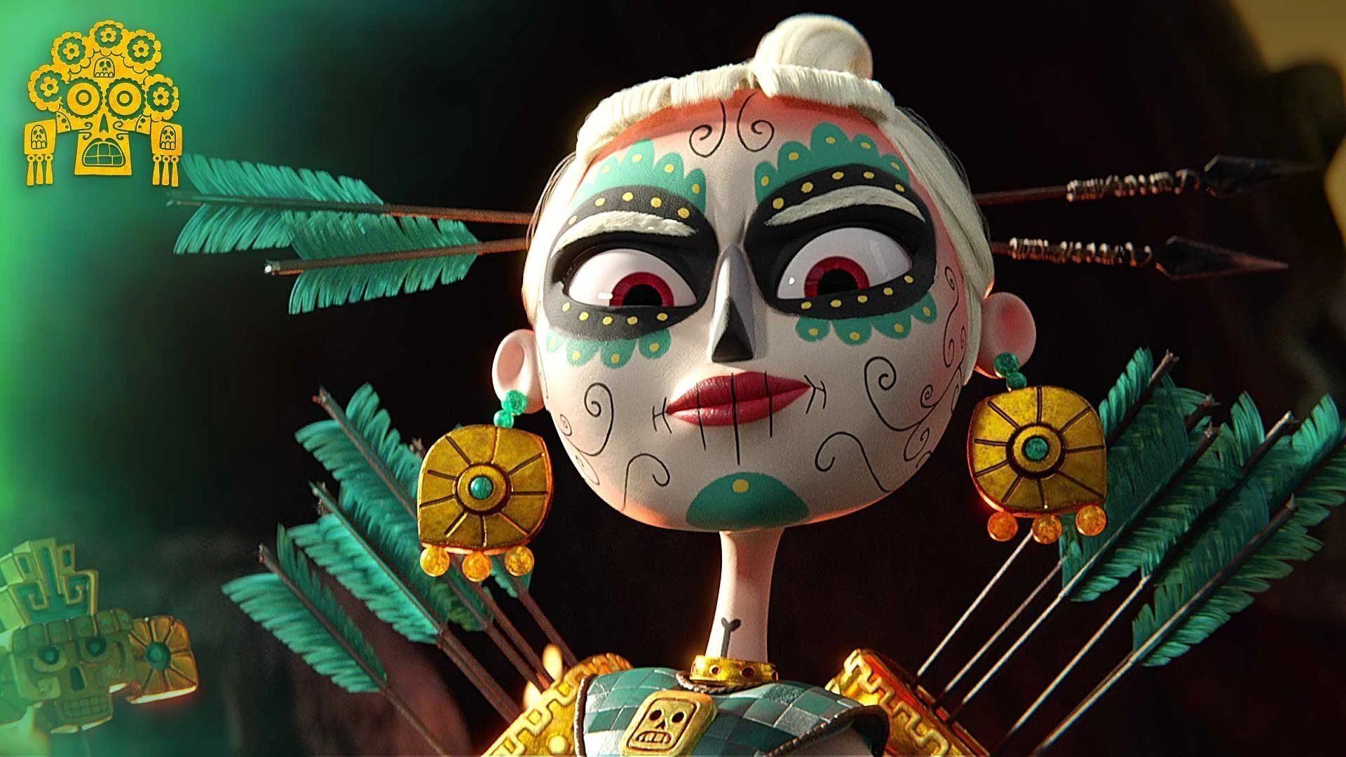 Maya and the Three background