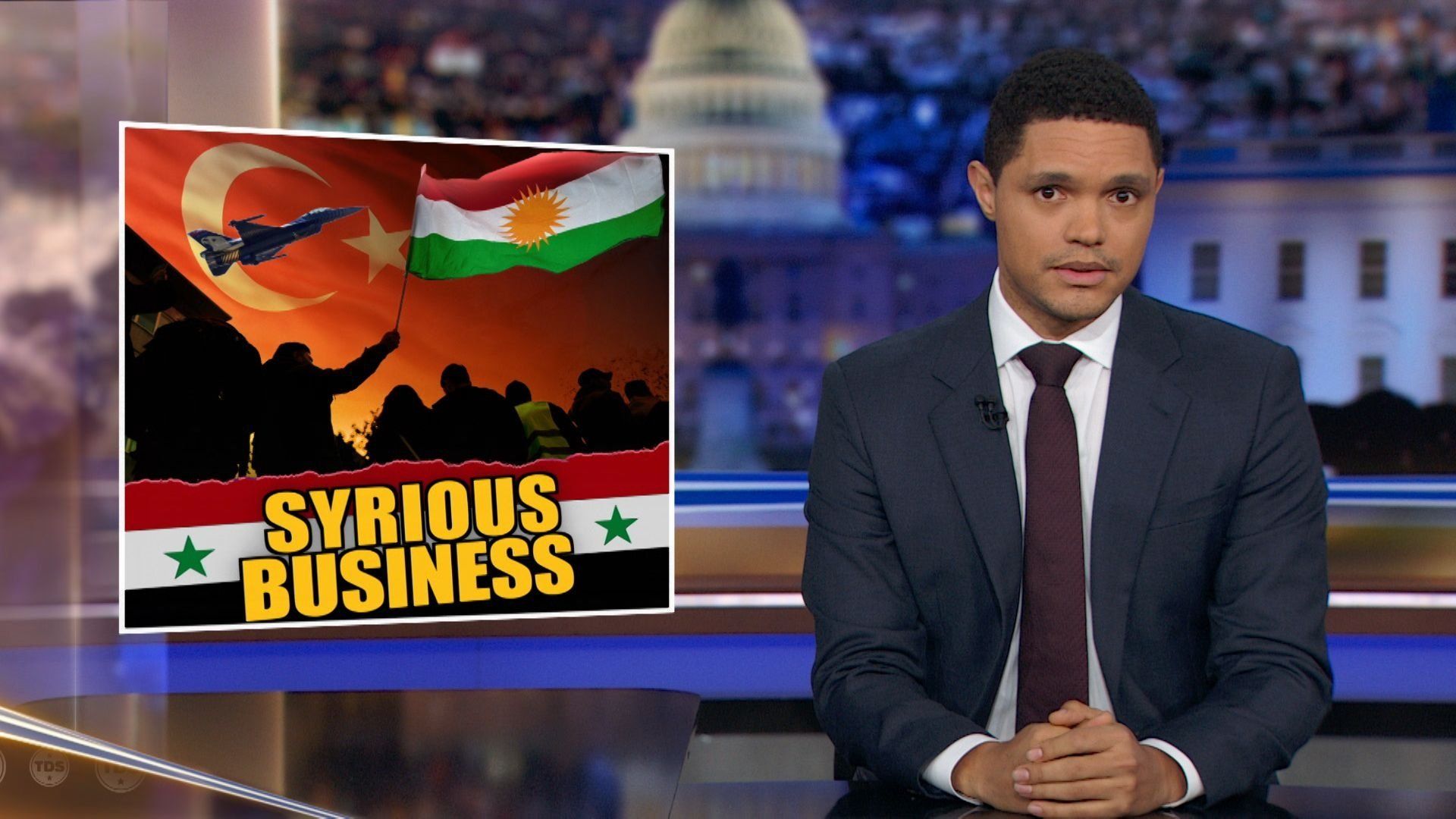 The Daily Show background
