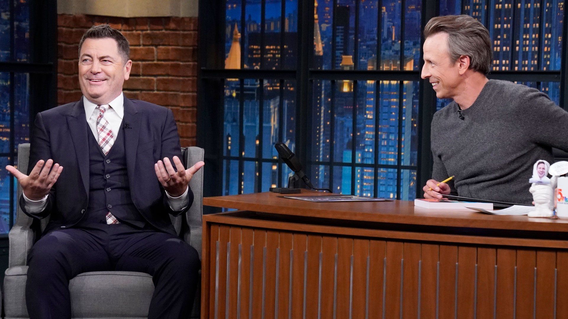 Late Night with Seth Meyers background