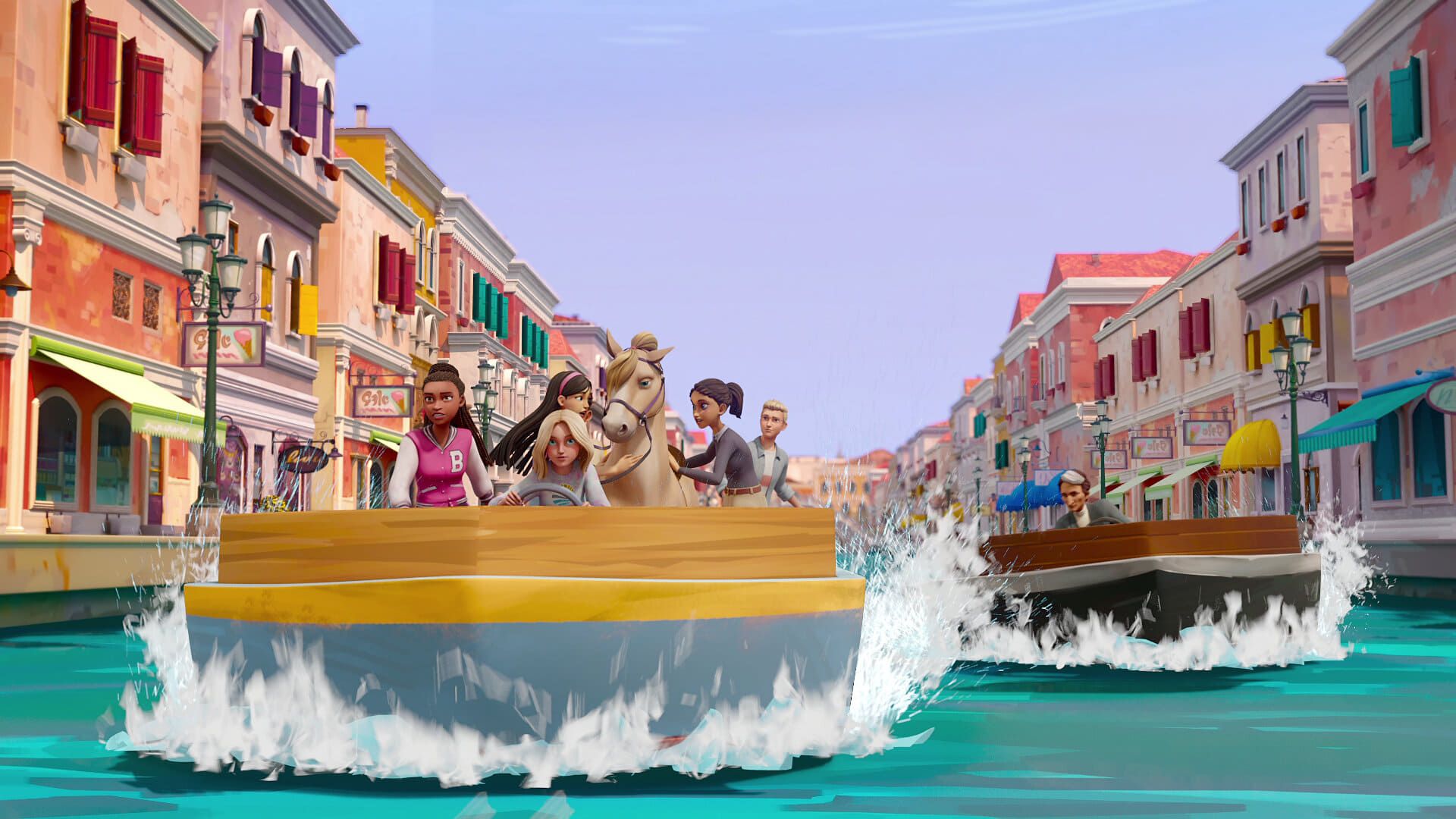 Barbie Mysteries: The Great Horse Chase background