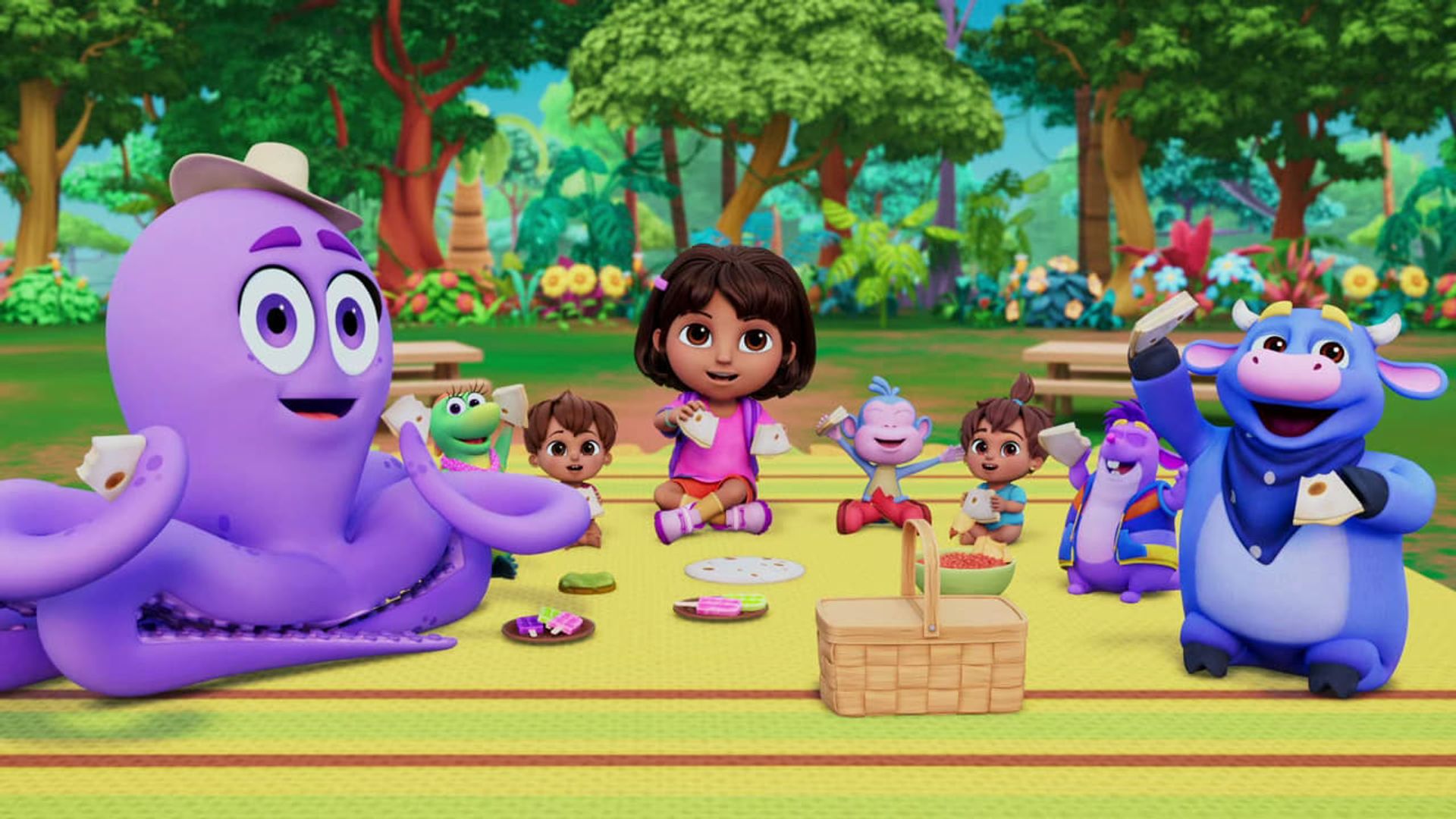 Dora the Explorer background