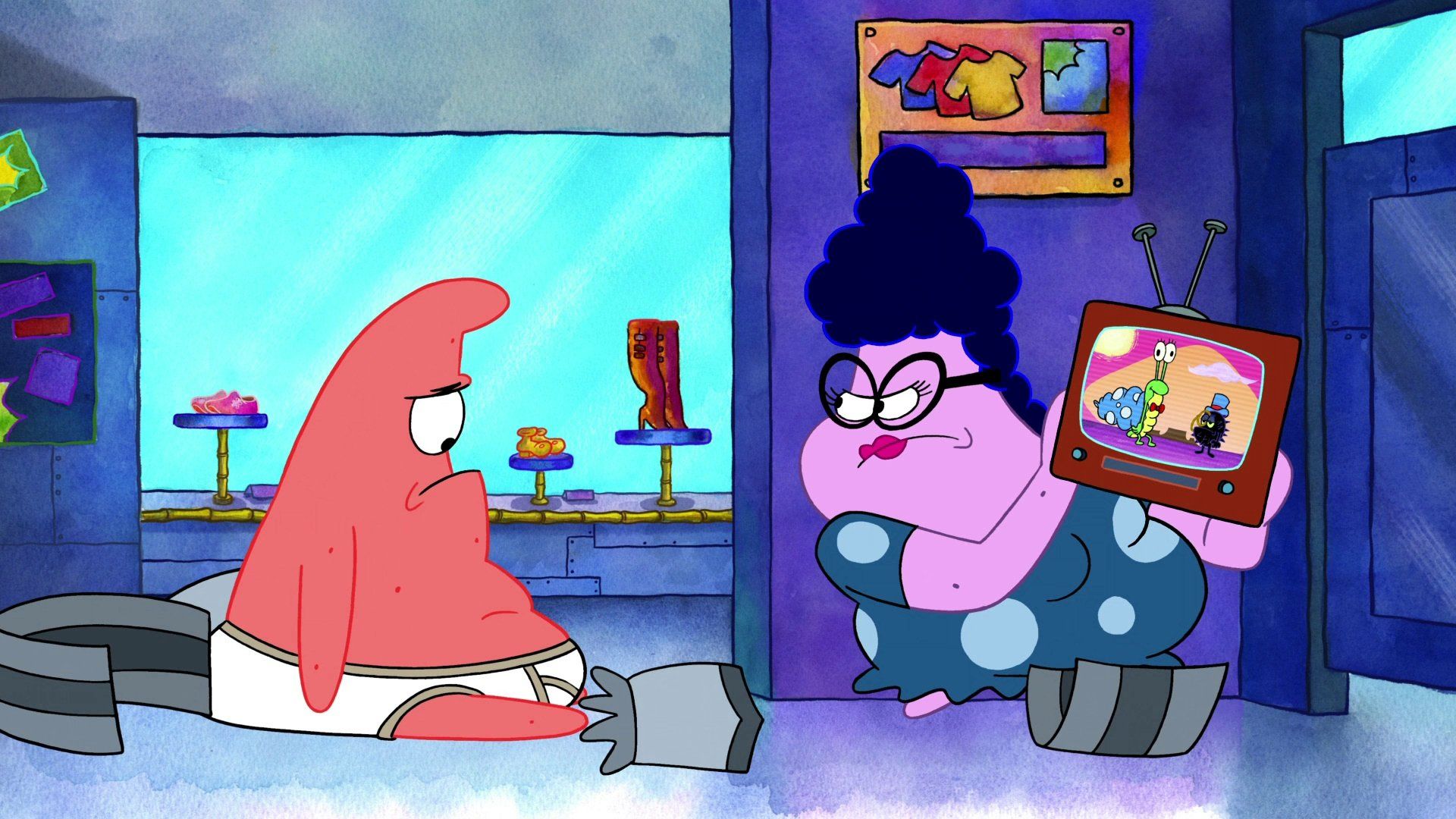 The Patrick Star Show background