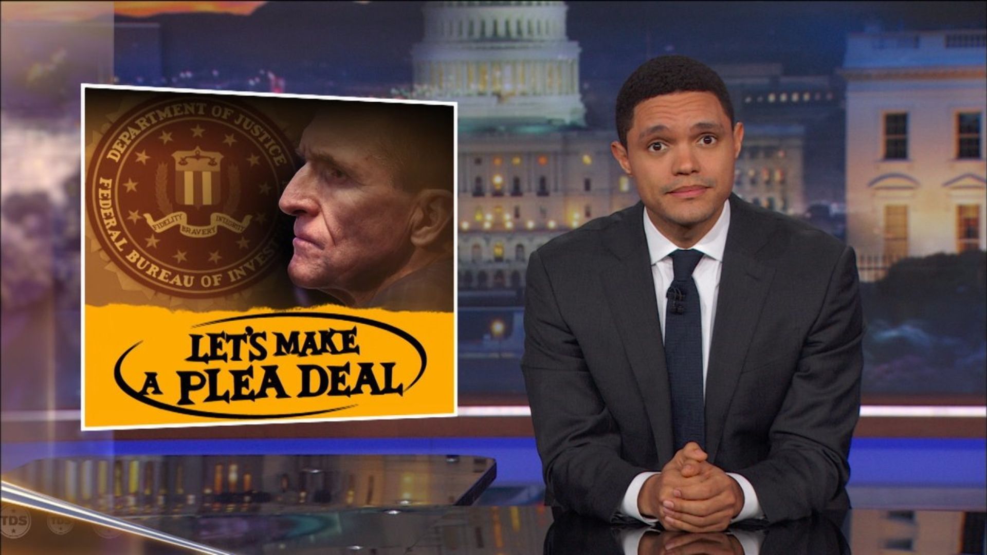 The Daily Show background