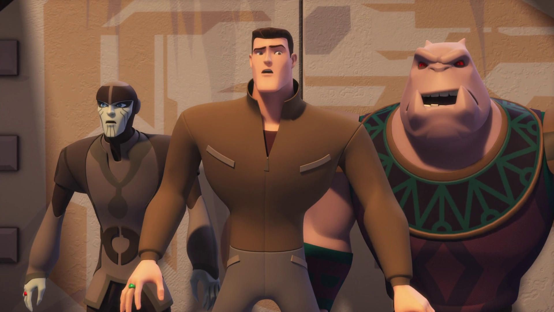 Green Lantern: The Animated Series background