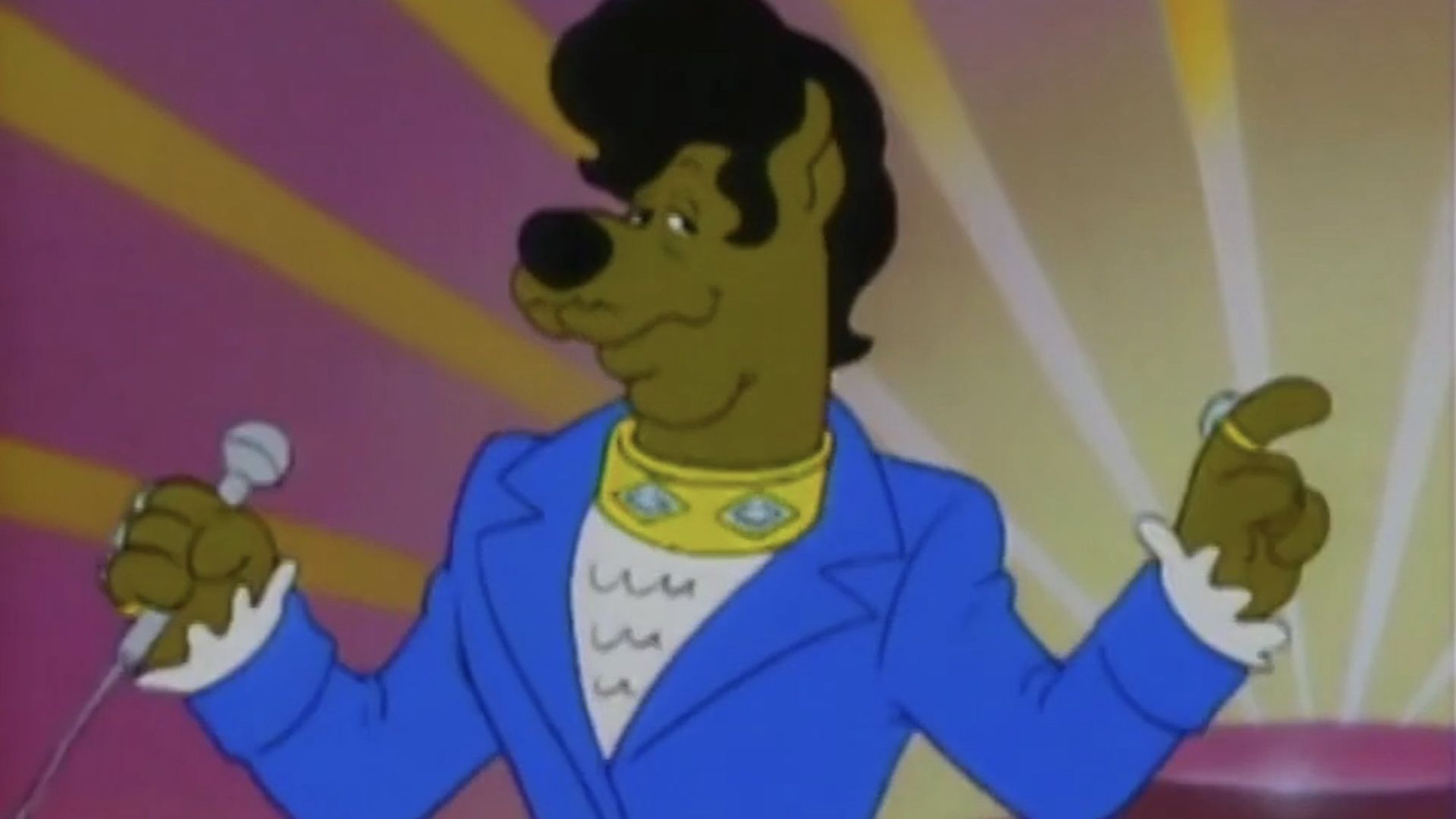 The New Scooby and Scrappy-Doo Show background