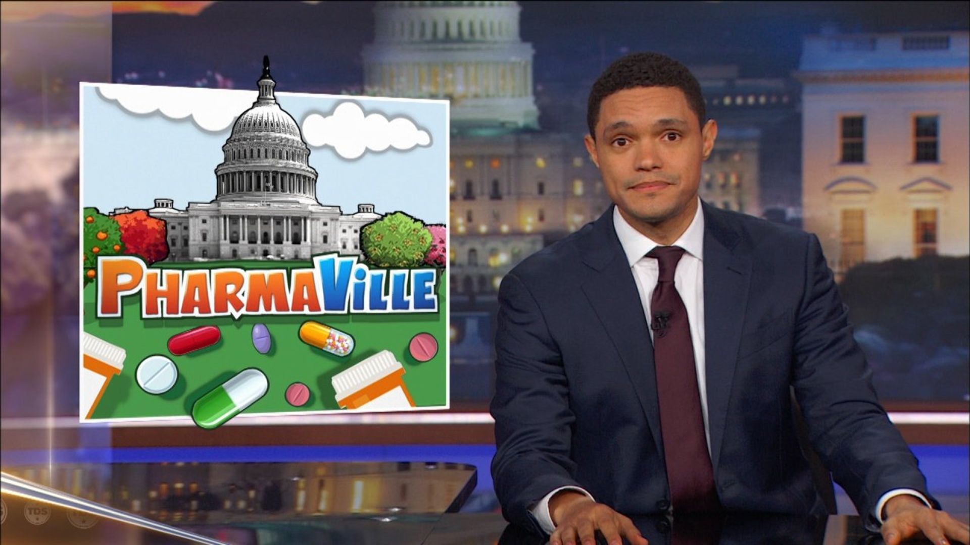 The Daily Show background