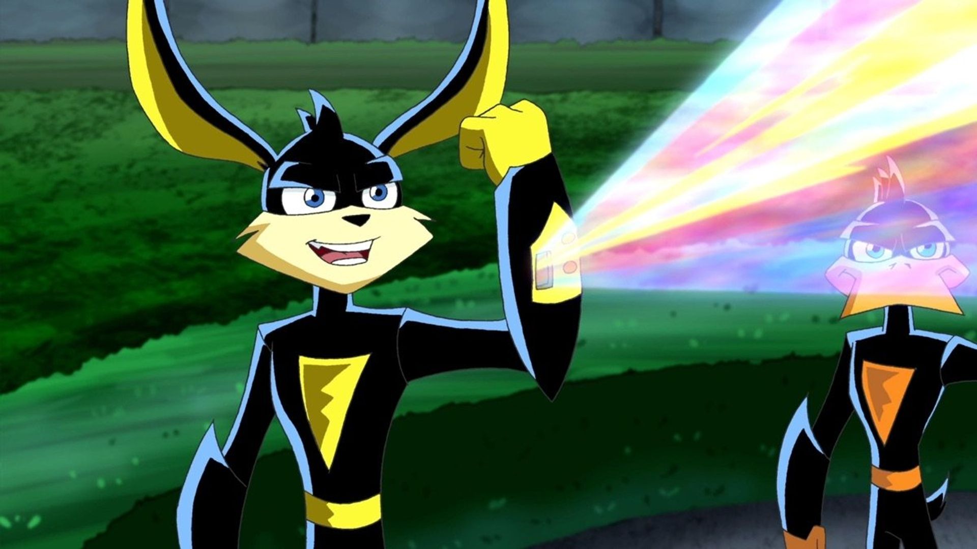 Loonatics Unleashed background