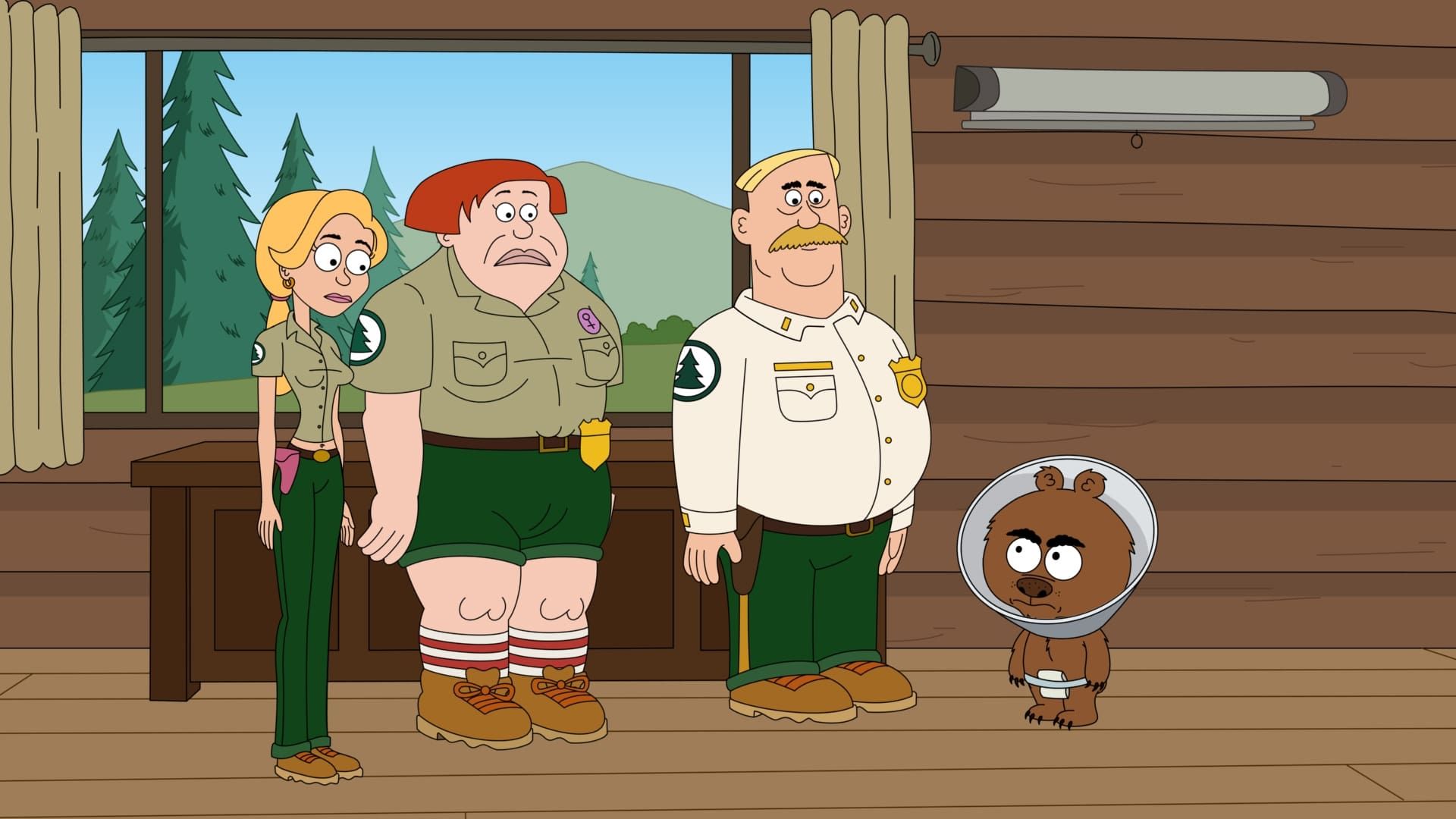 Brickleberry background