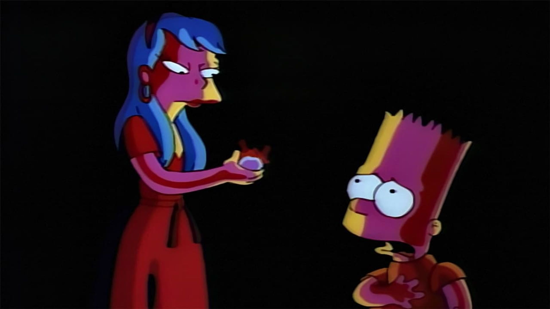 The Simpsons background