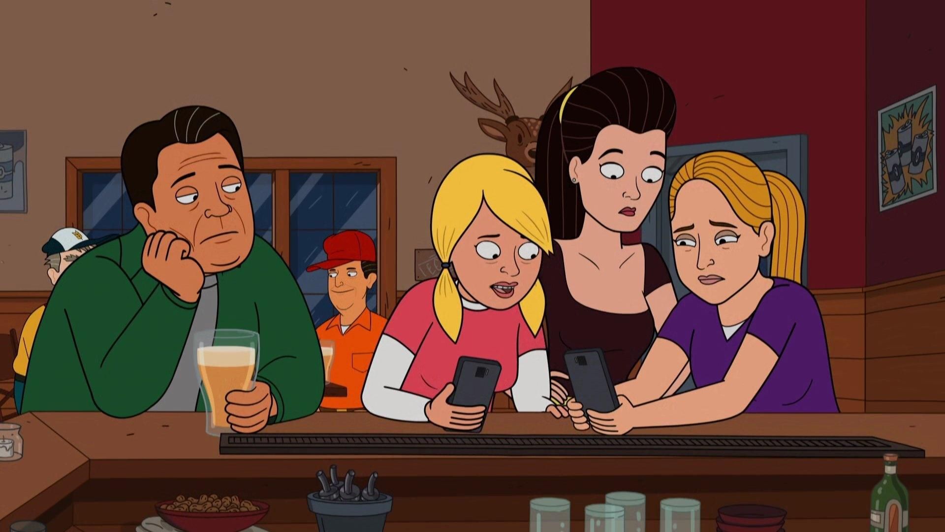 Corner Gas Animated background