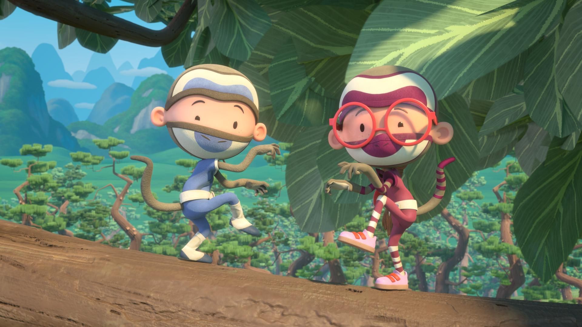 Hola, ninja background