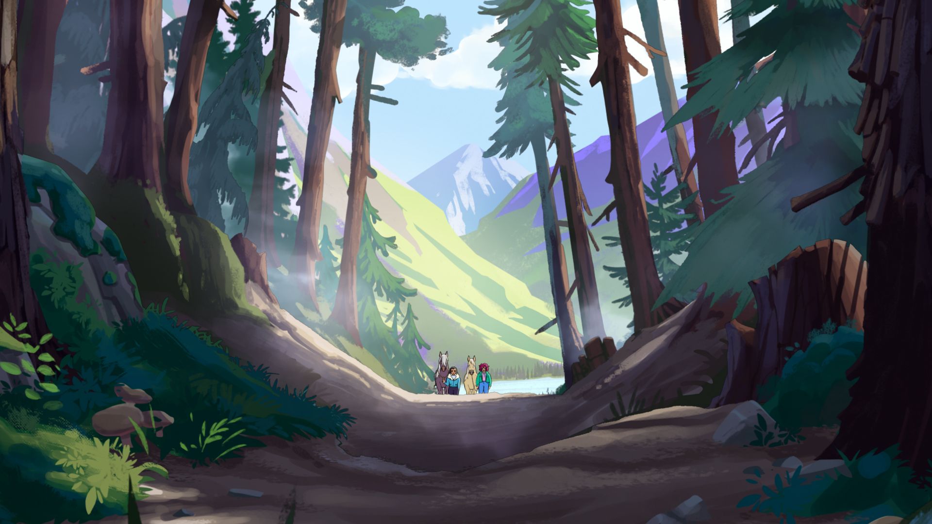 Star Stable: Mistfall background