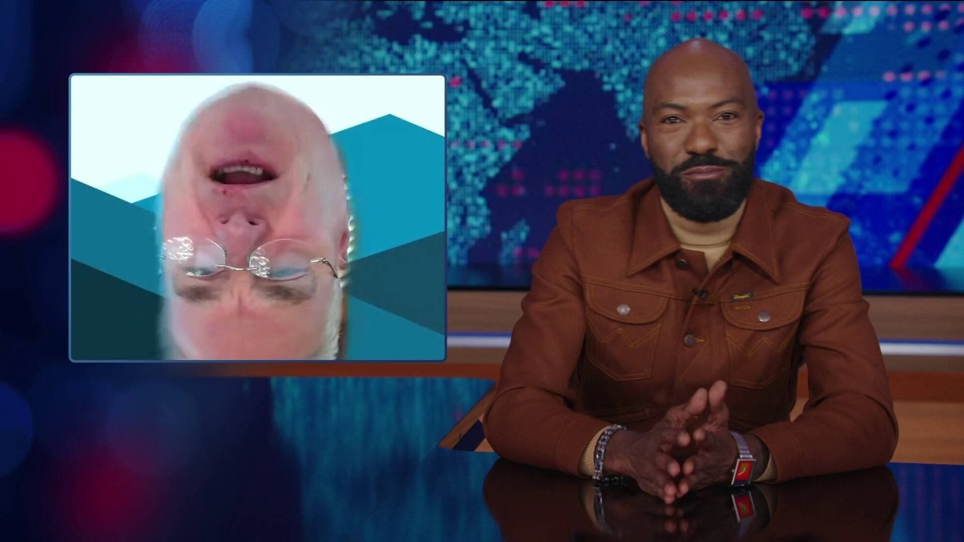 The Daily Show background