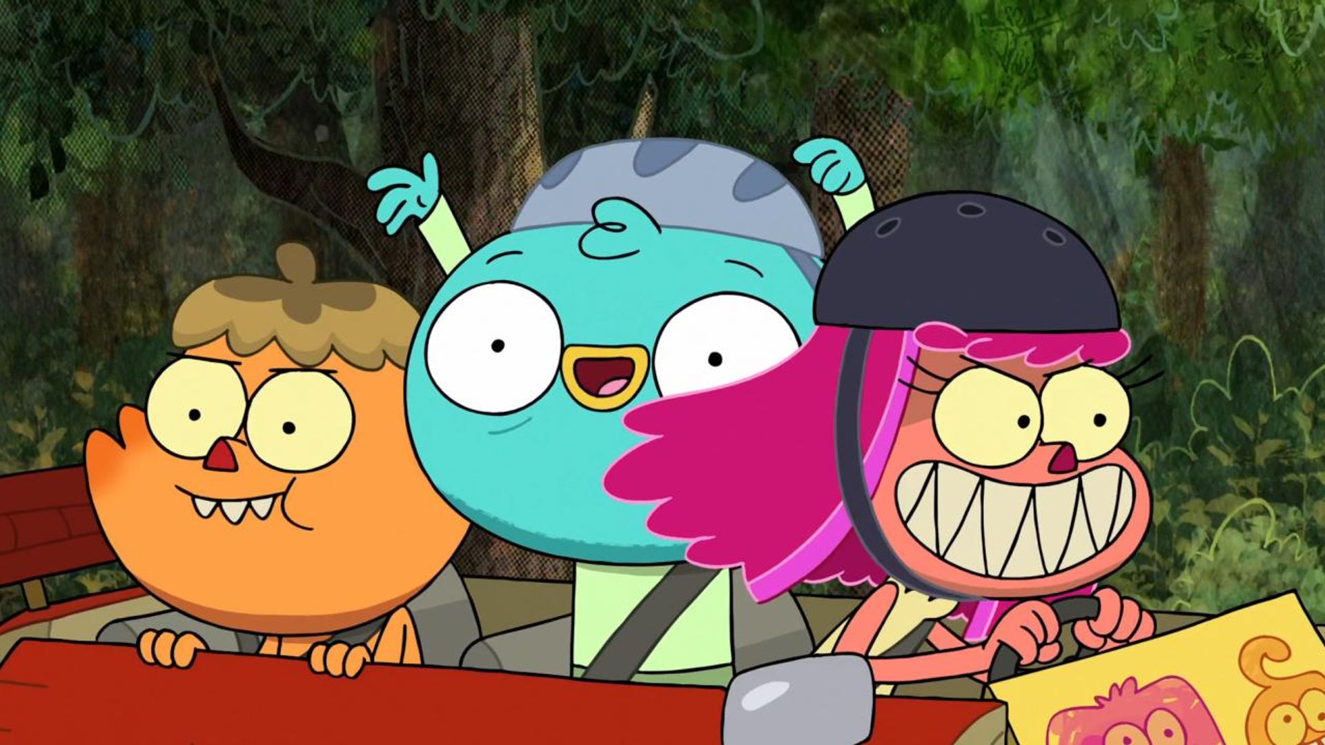 Harvey Beaks background