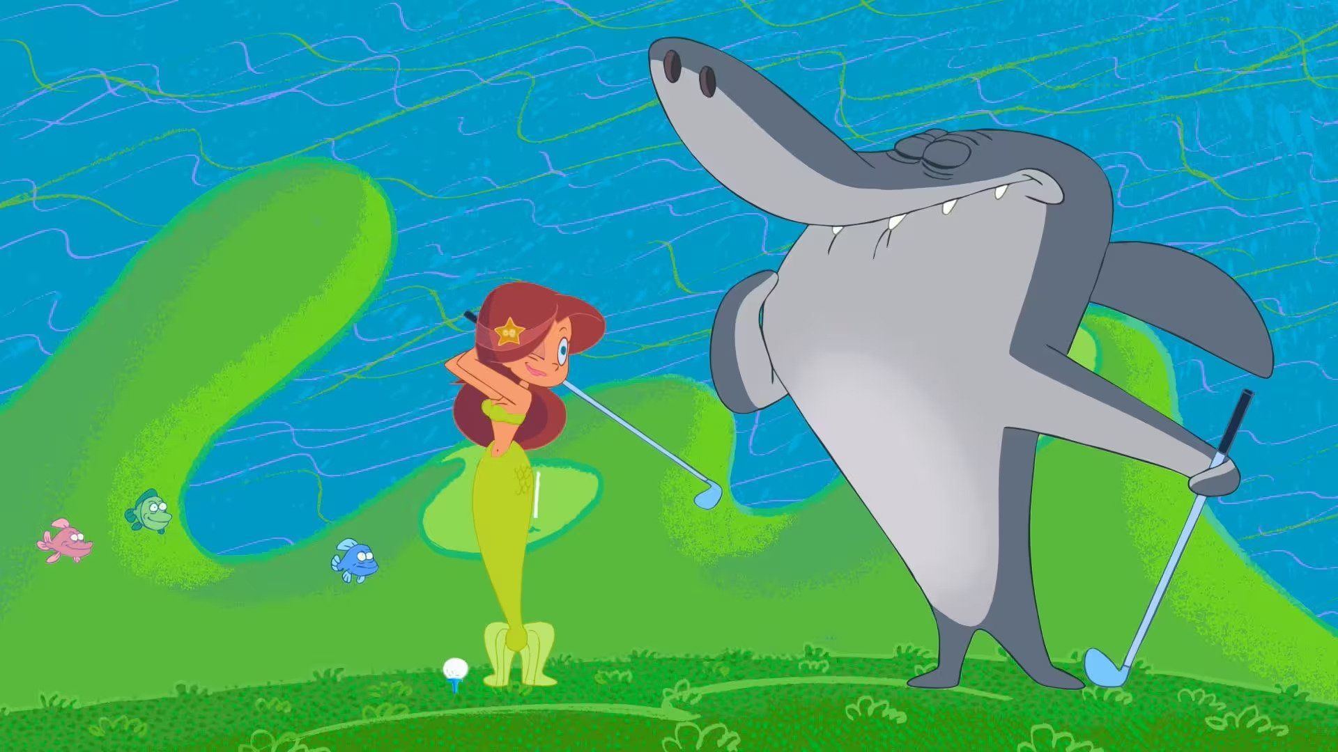 Zig & Sharko background
