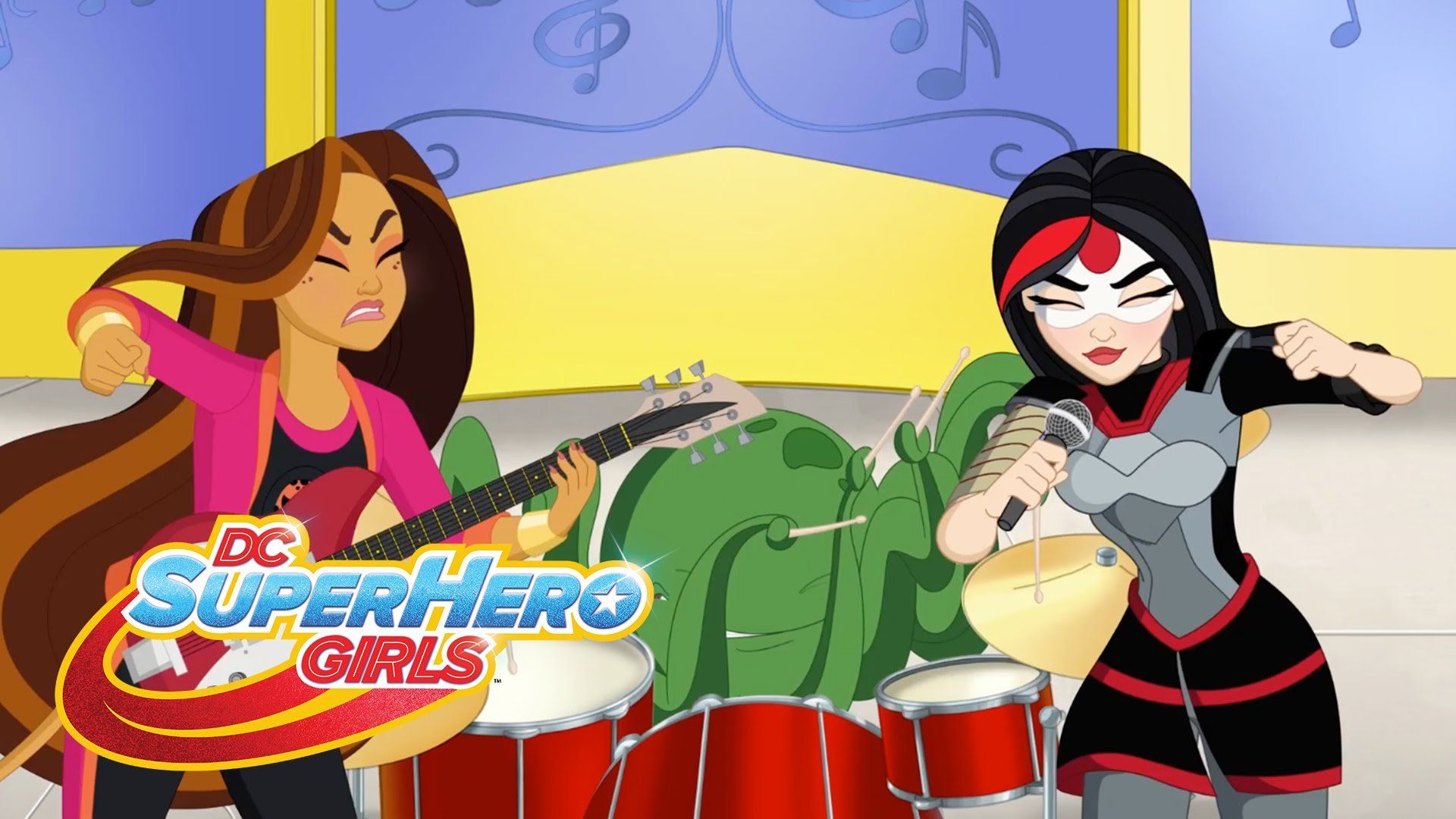 DC Super Hero Girls background