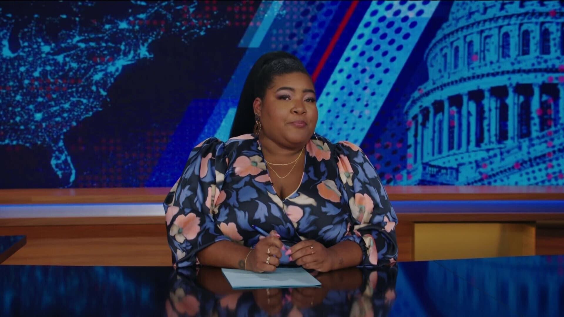 The Daily Show background